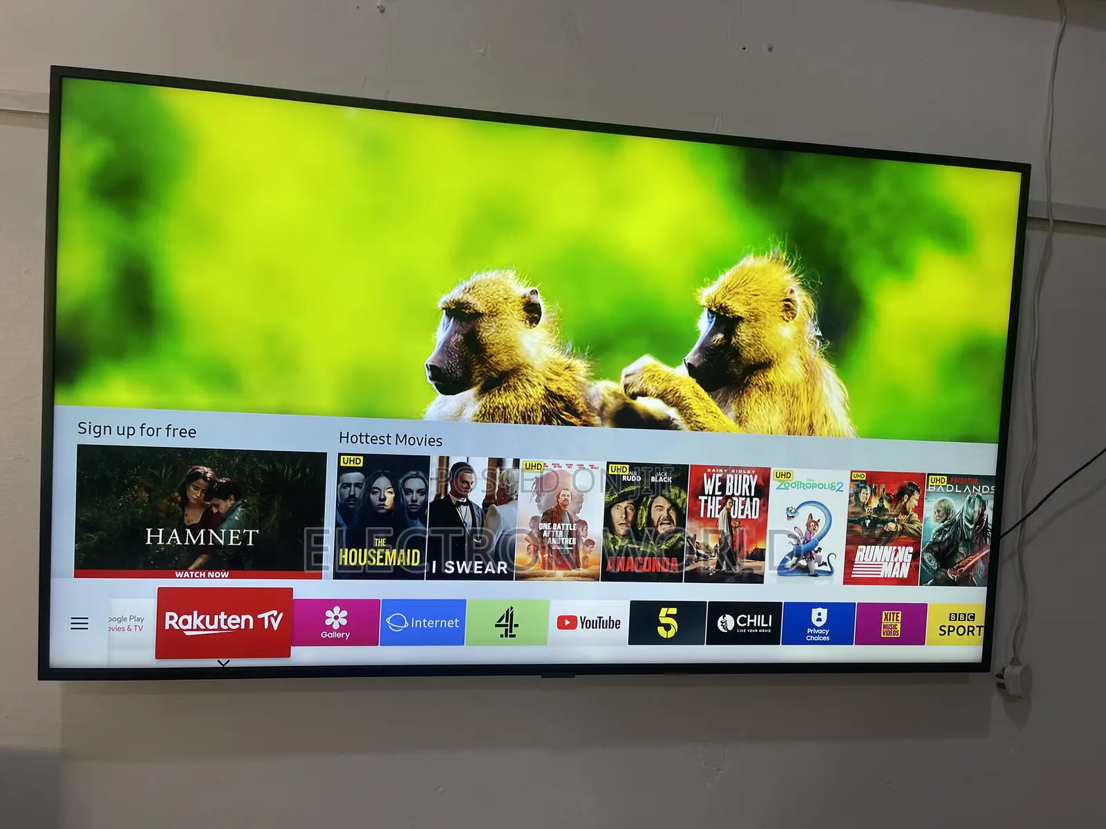 Foreign Used 43inch Samsung HDR Smart TV