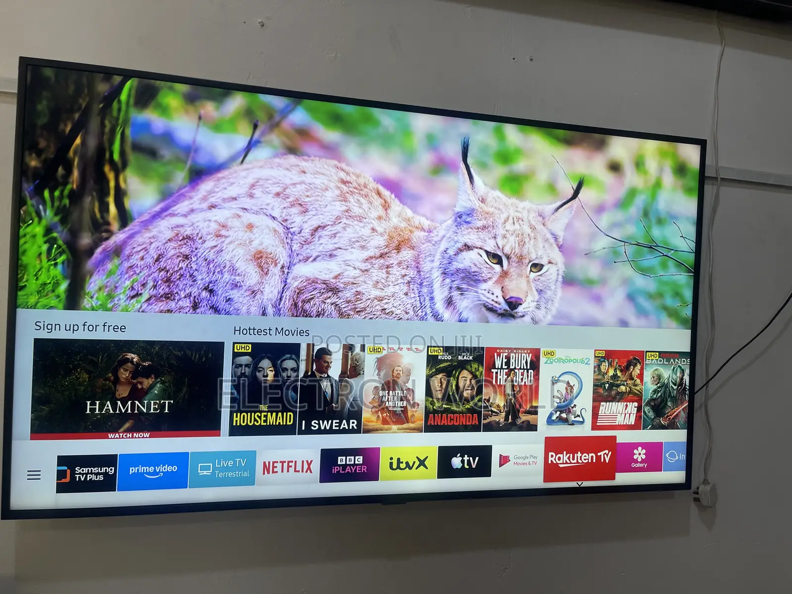 Foreign Used 43inch Samsung HDR Smart TV