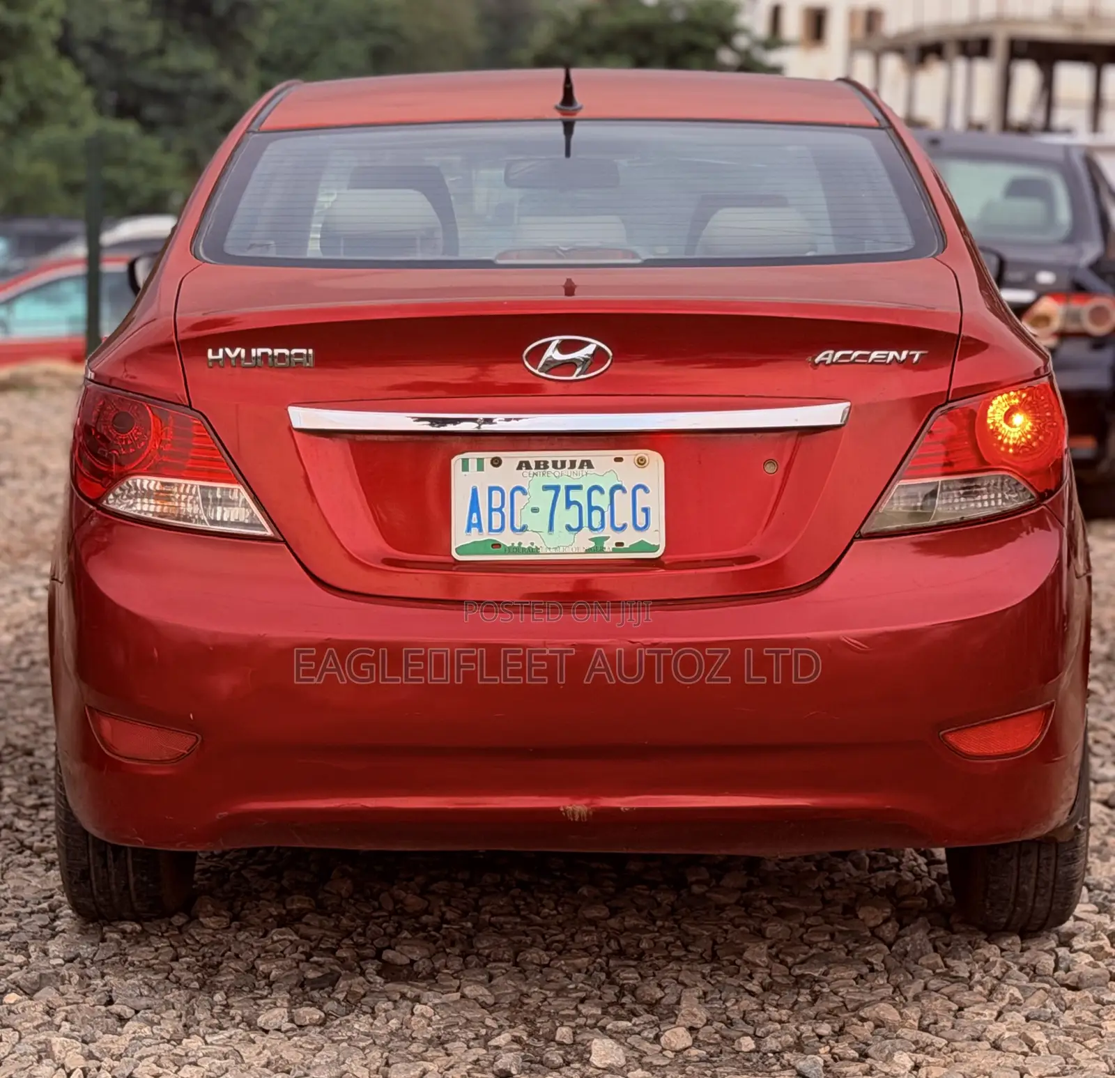Hyundai Accent 2013 Red