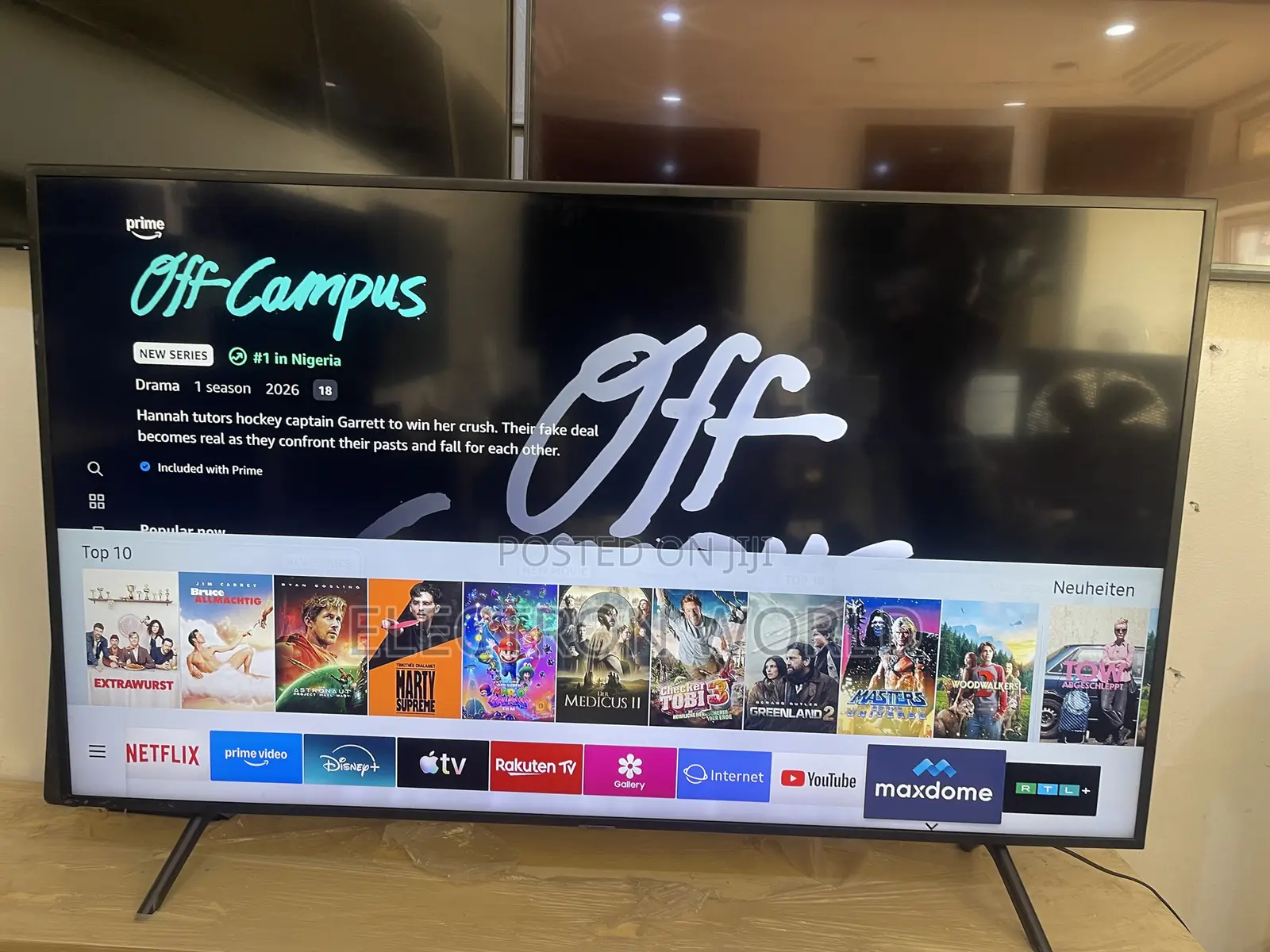 Made in Europe 65inch Samsung Uhd HDR Smart TV