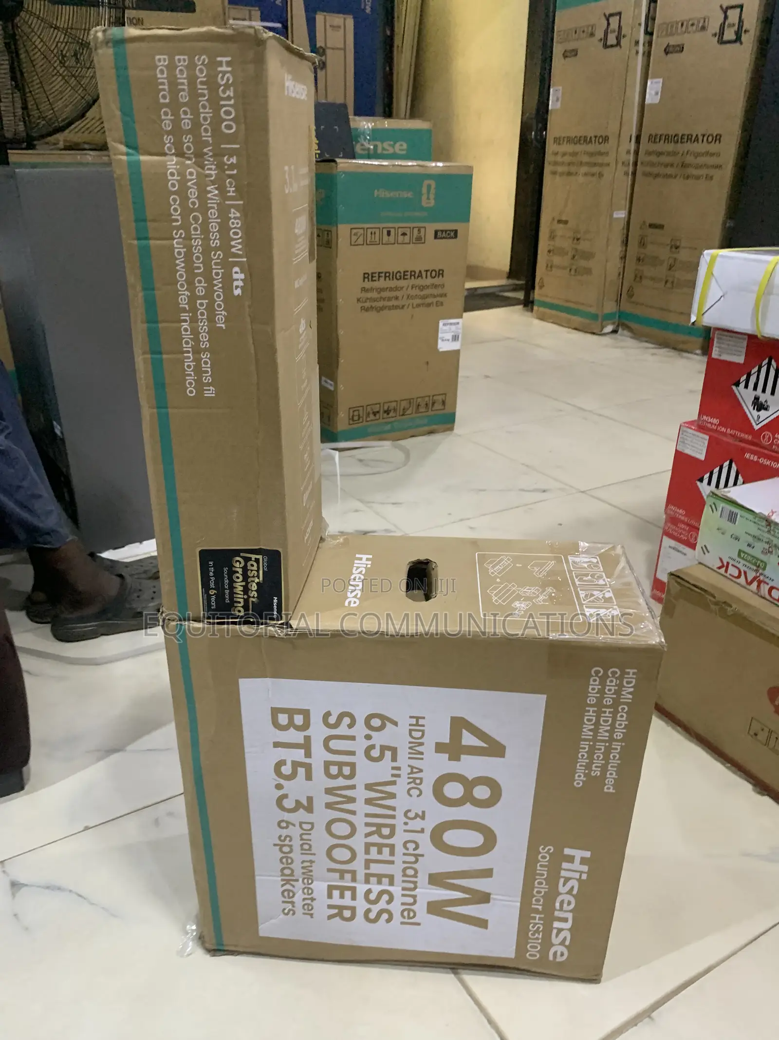 Hisense 480W HS3100 Soundbar System