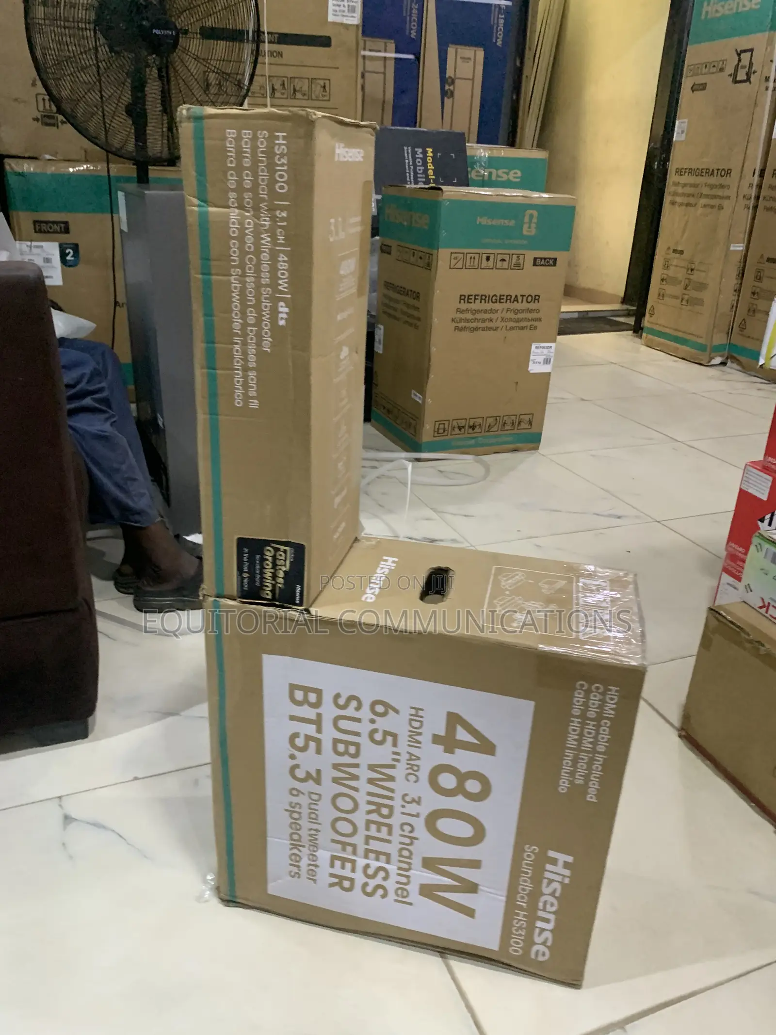Hisense HS3100 480W Home Audio Soundbar