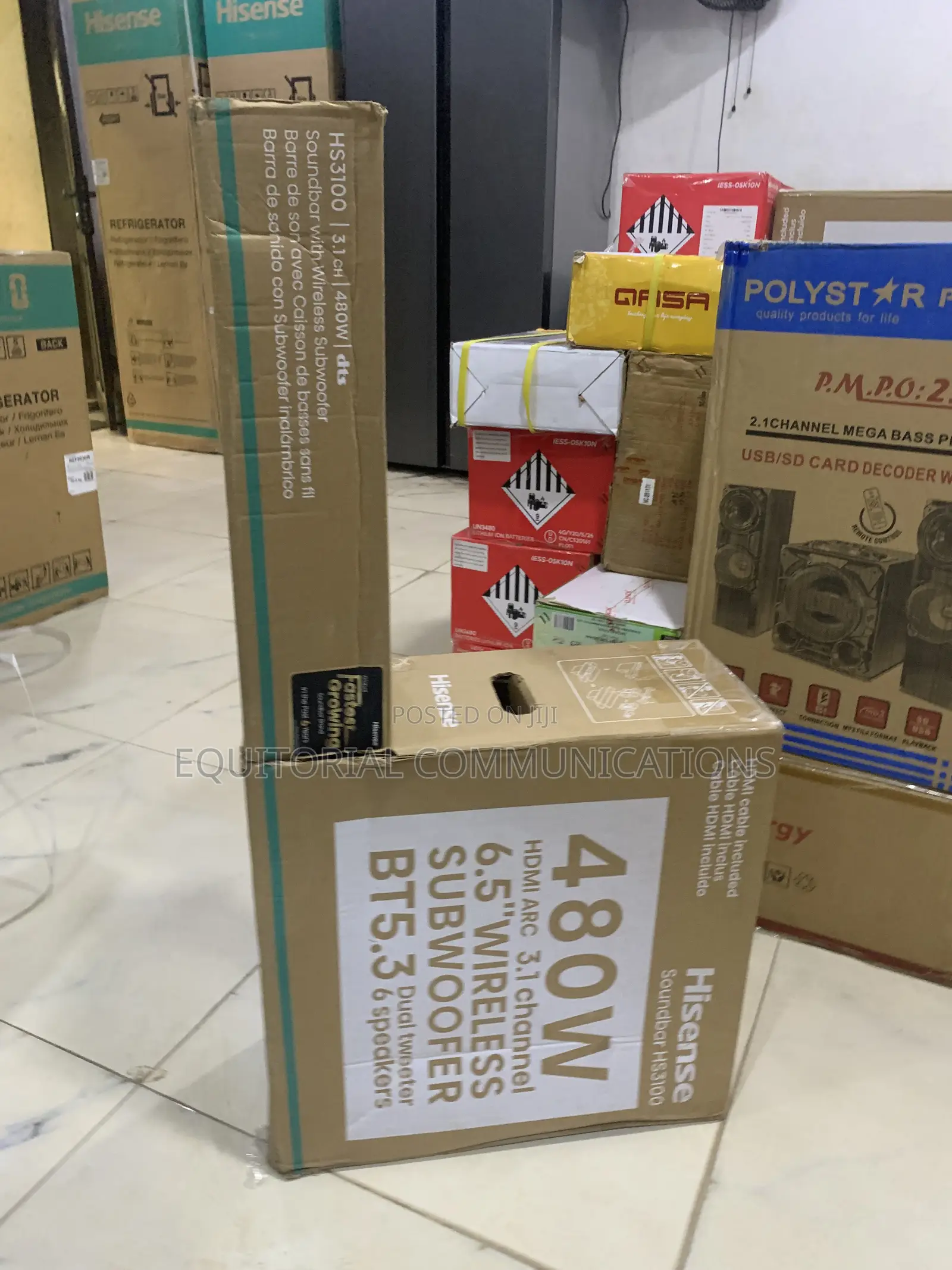 Hisense 480W Soundbar With Wireless Subwoofer