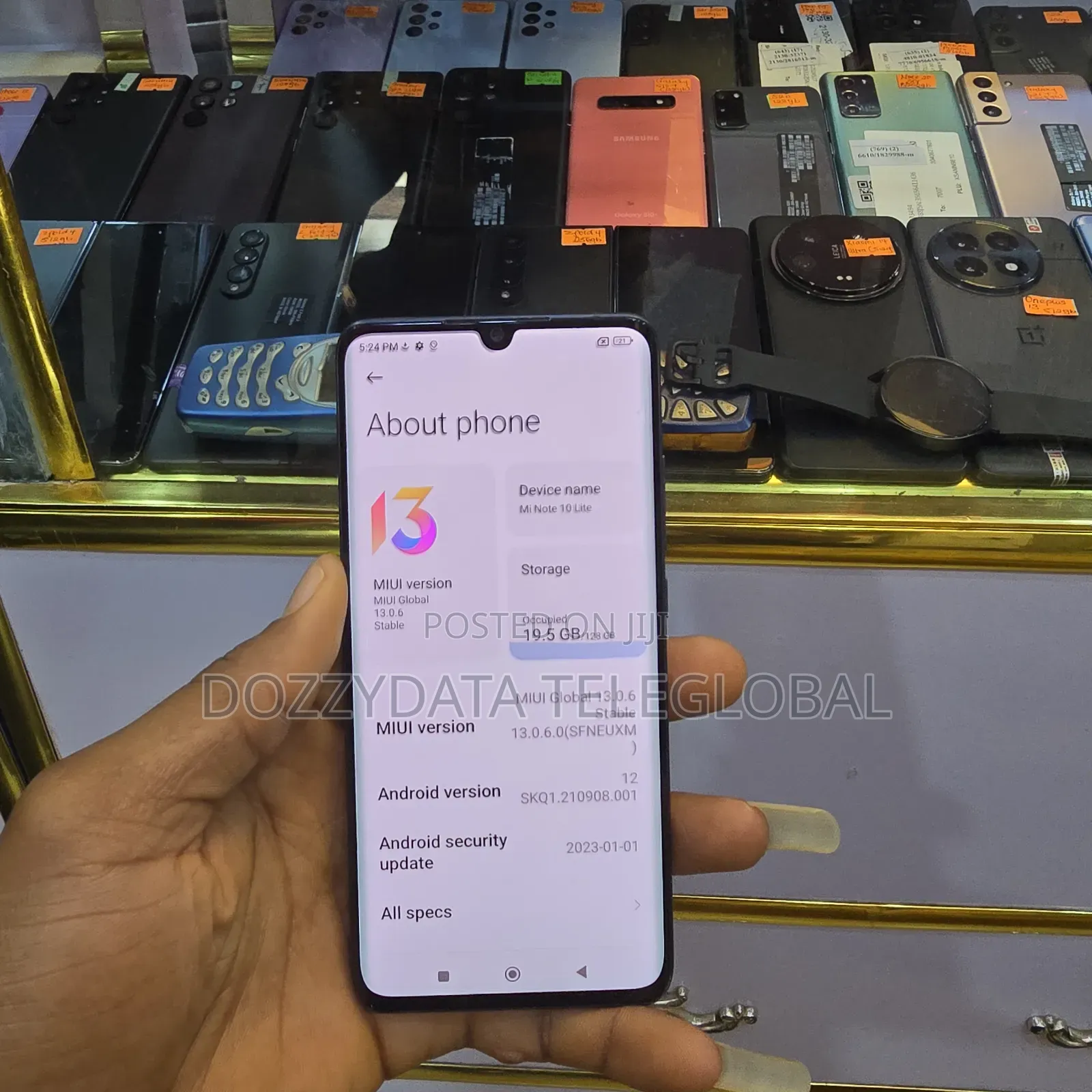 Xiaomi Mi Note 10 Lite 128 GB Black