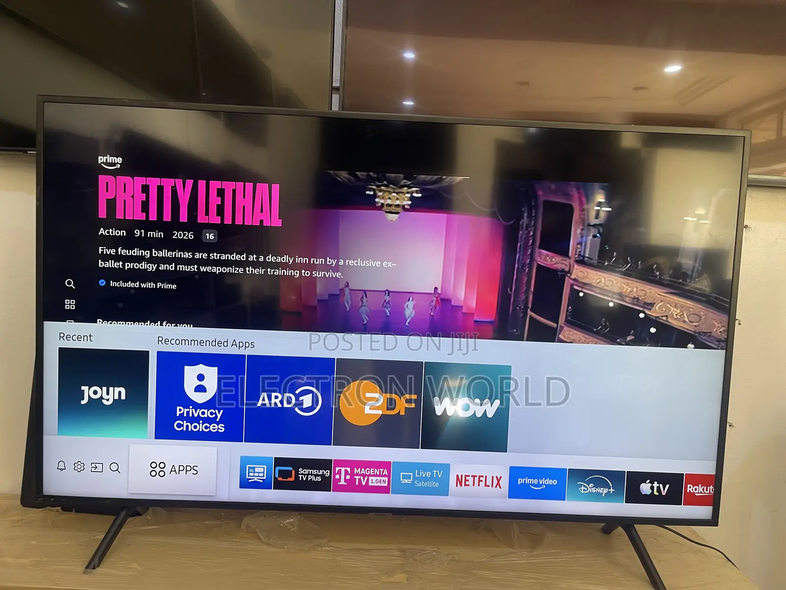 Made in Europe 65inch Samsung Uhd HDR Smart TV