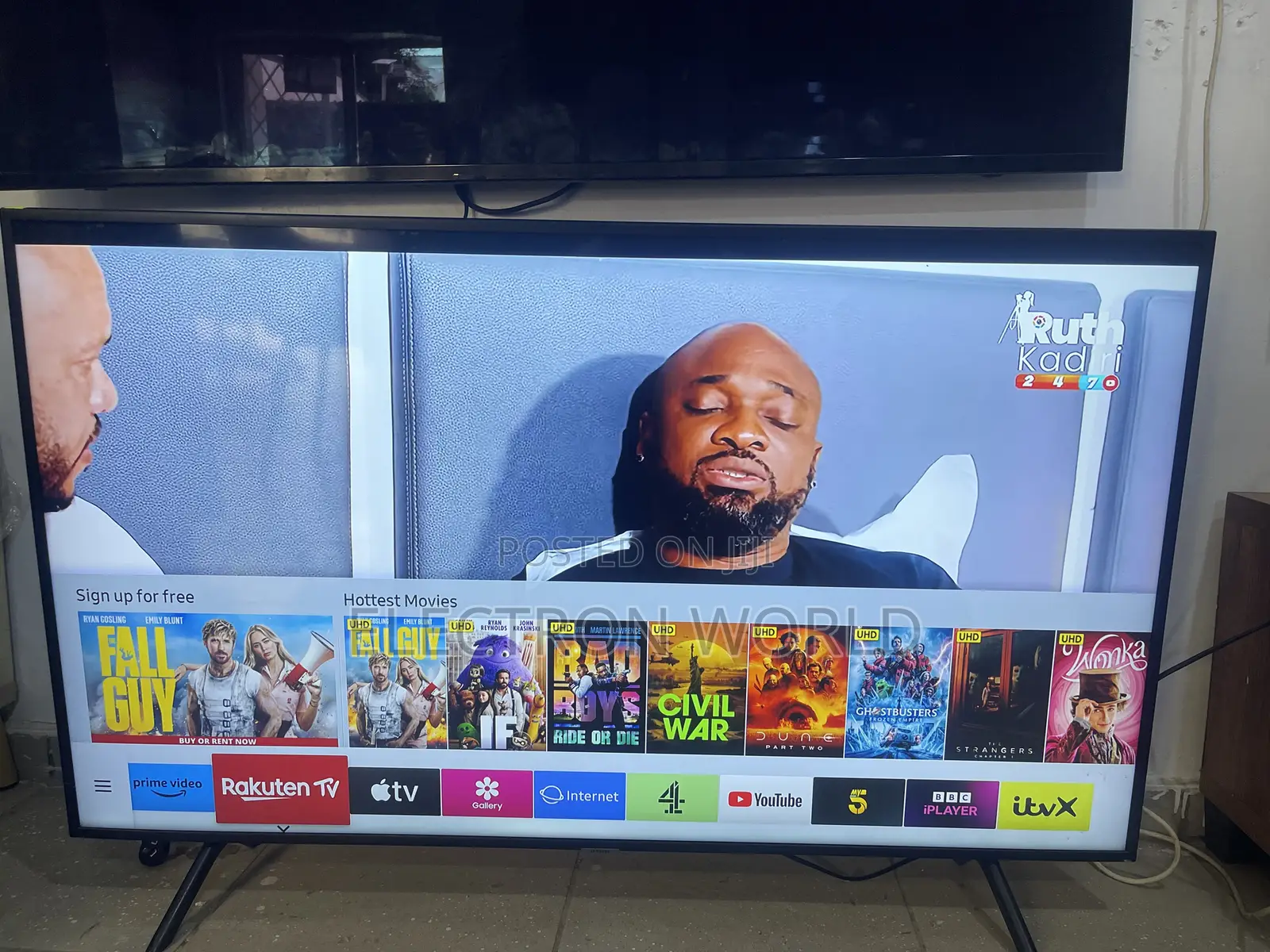 Made in Europe 55 Inch Curve Samsung Uhd HDR Smart TV