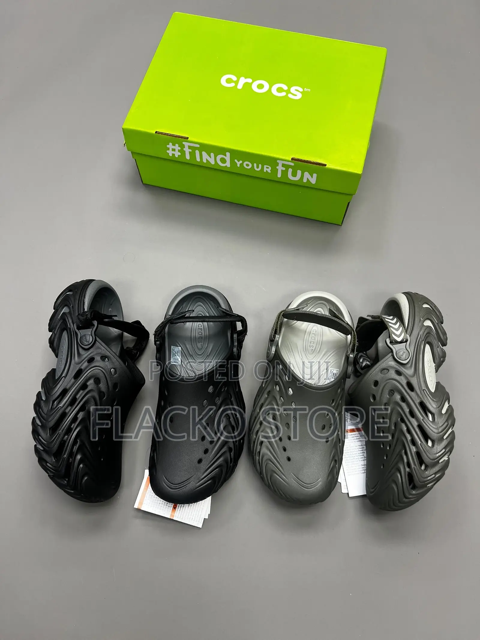 Premium Quality Echo II Chrome Clogs