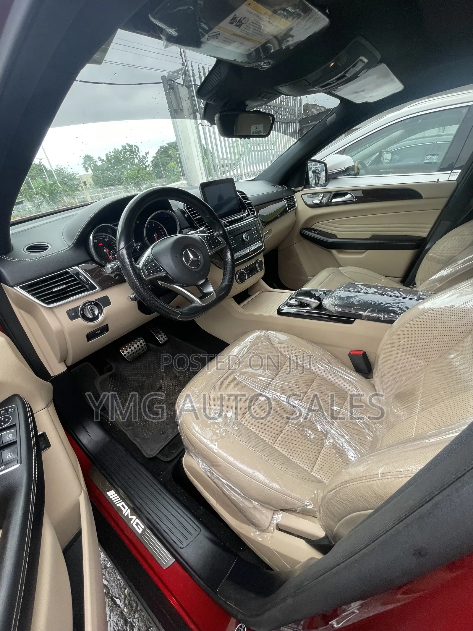 Mercedes-Benz GLE-Class 2017 Red