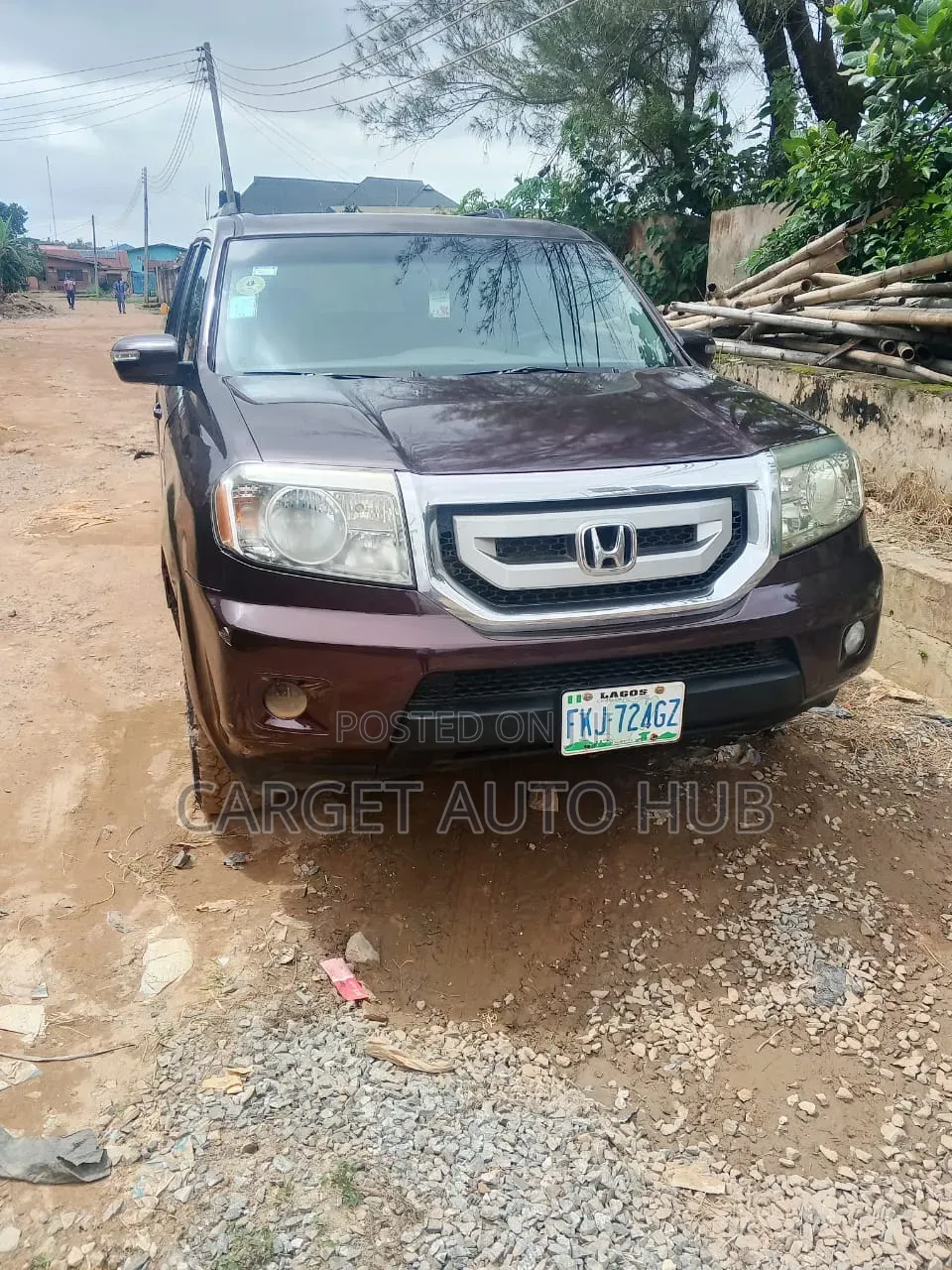 Honda Pilot 2010 Burgundy