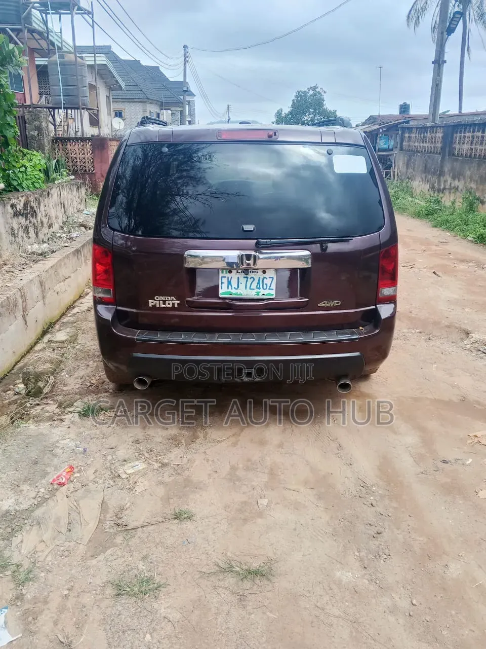 Honda Pilot 2010 Burgundy