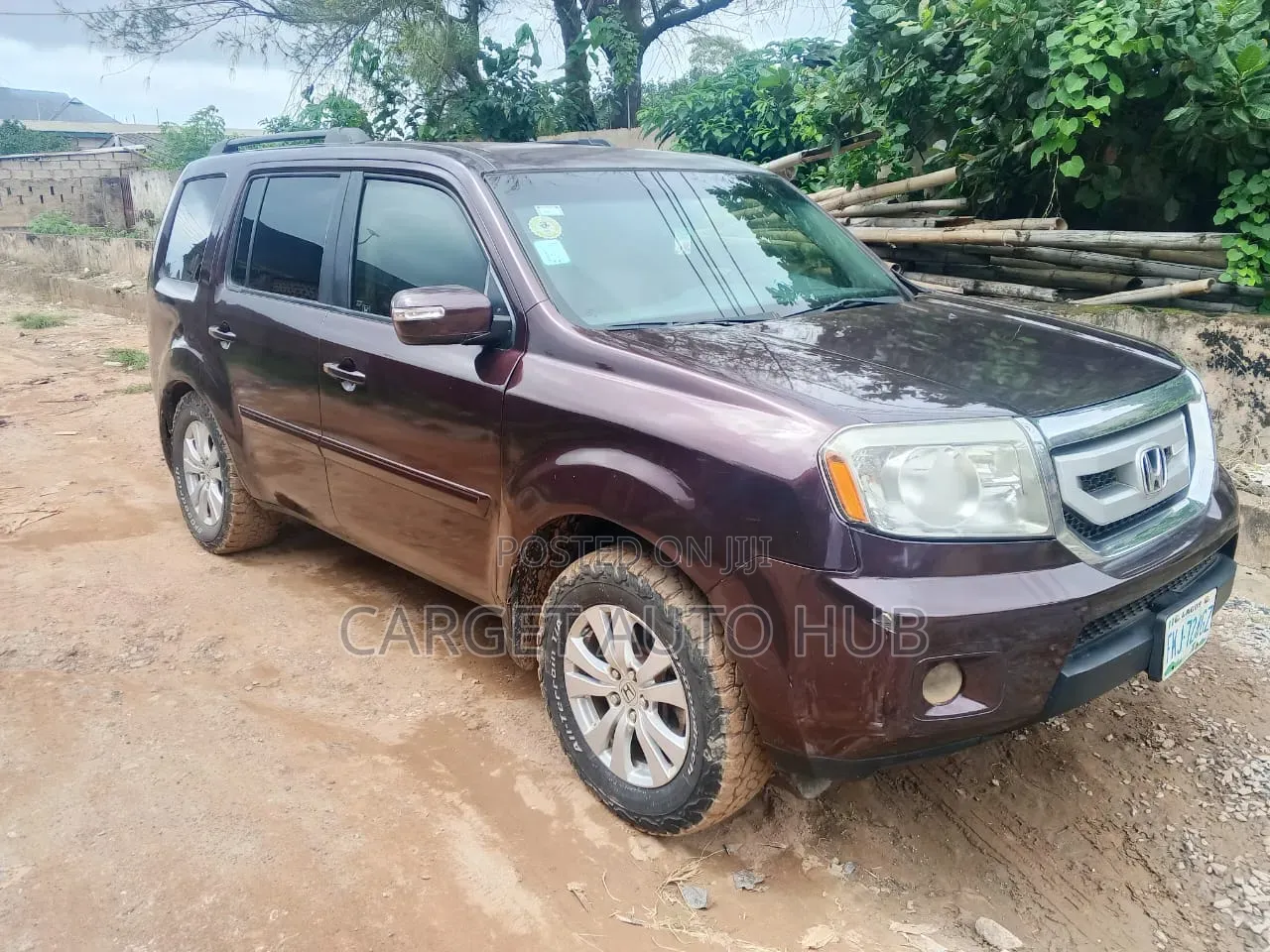 Honda Pilot 2010 Burgundy