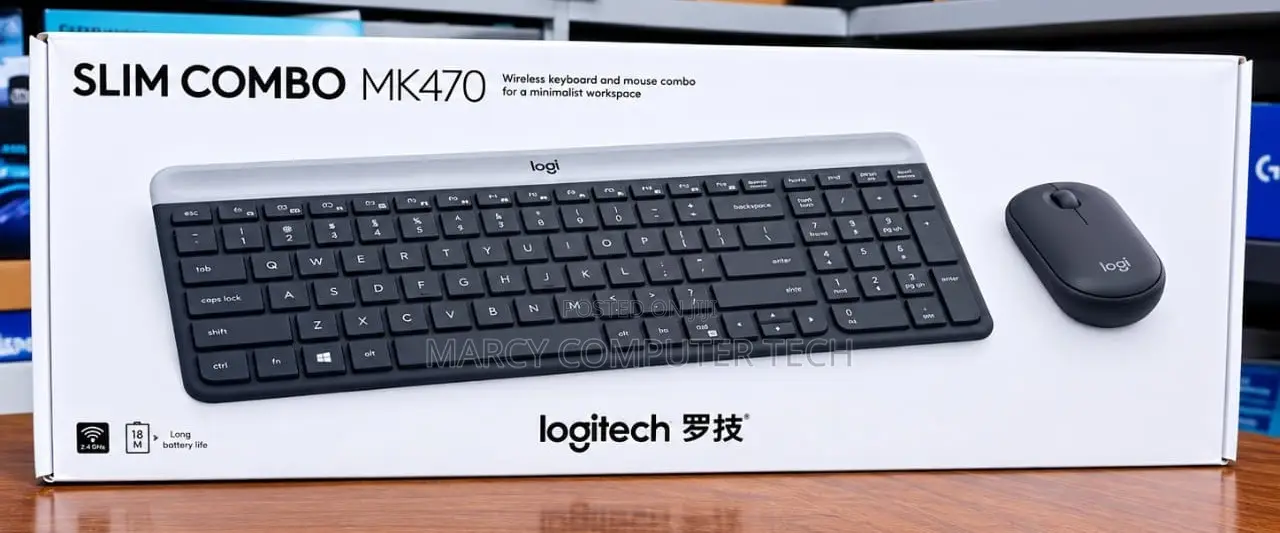 Logitech Slim Combo Mk470