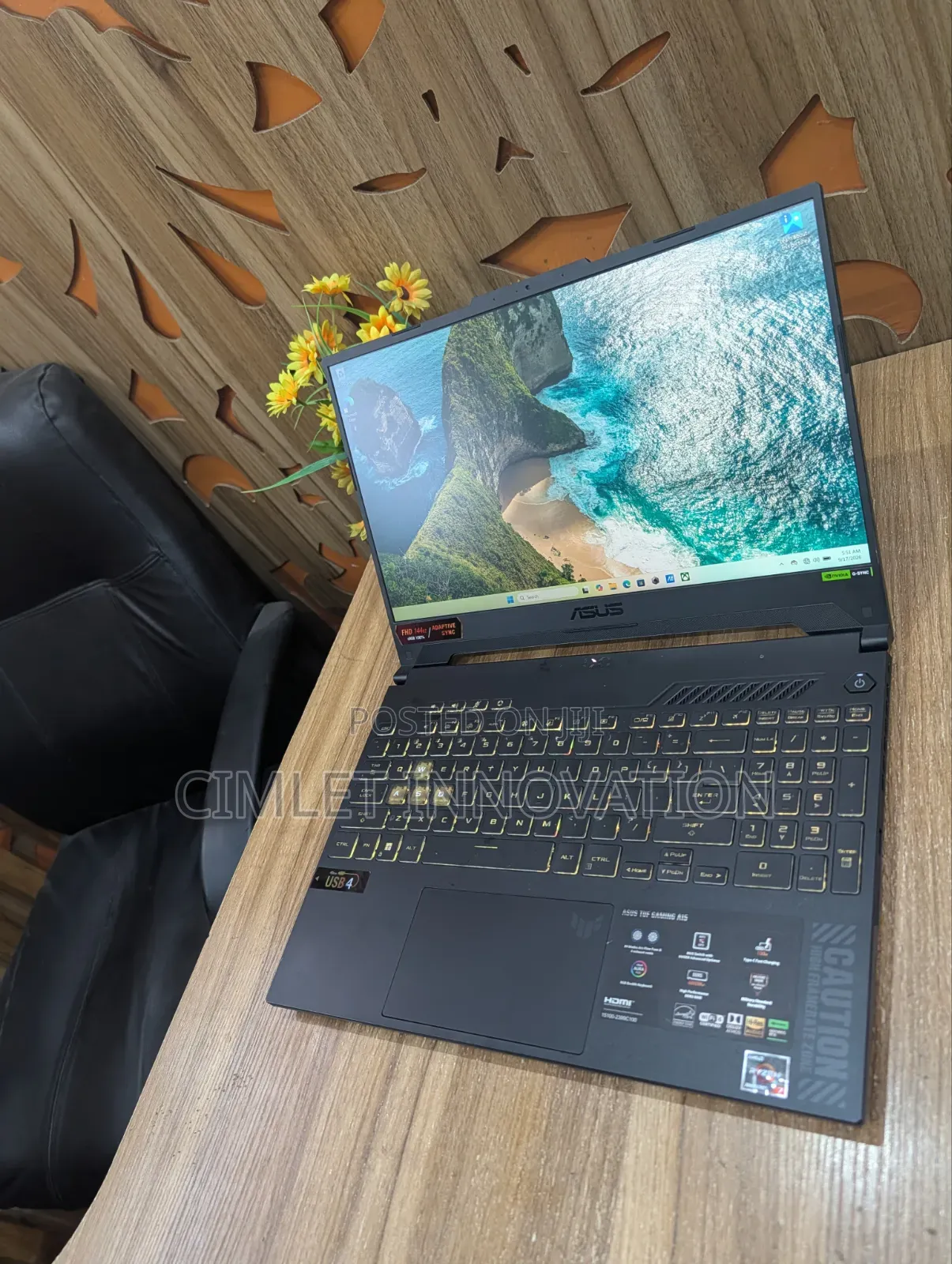 Laptop Asus TUF Gaming A15 16GB AMD Ryzen 7 SSD 1T