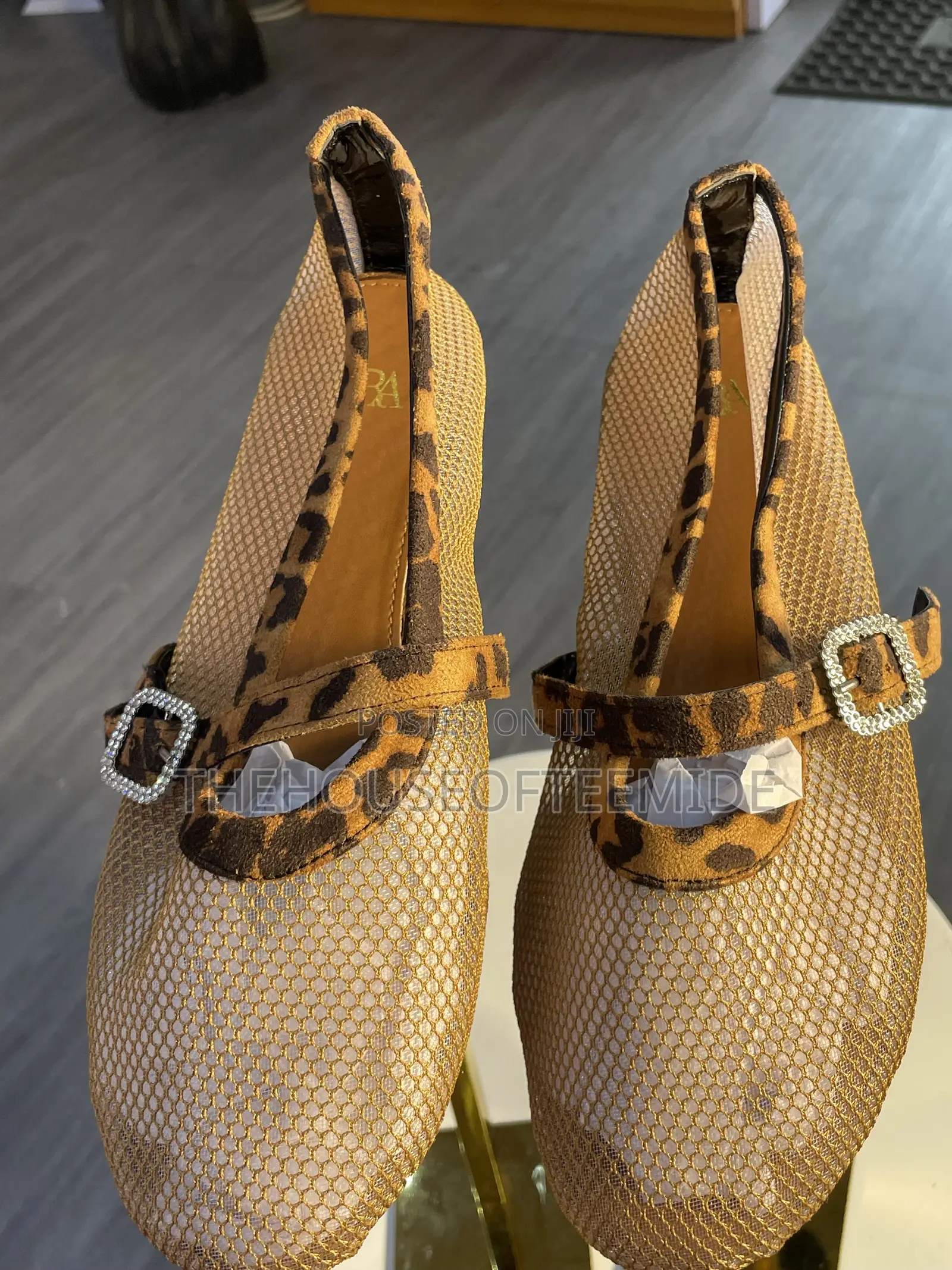 Leopard Print Flat Shoe