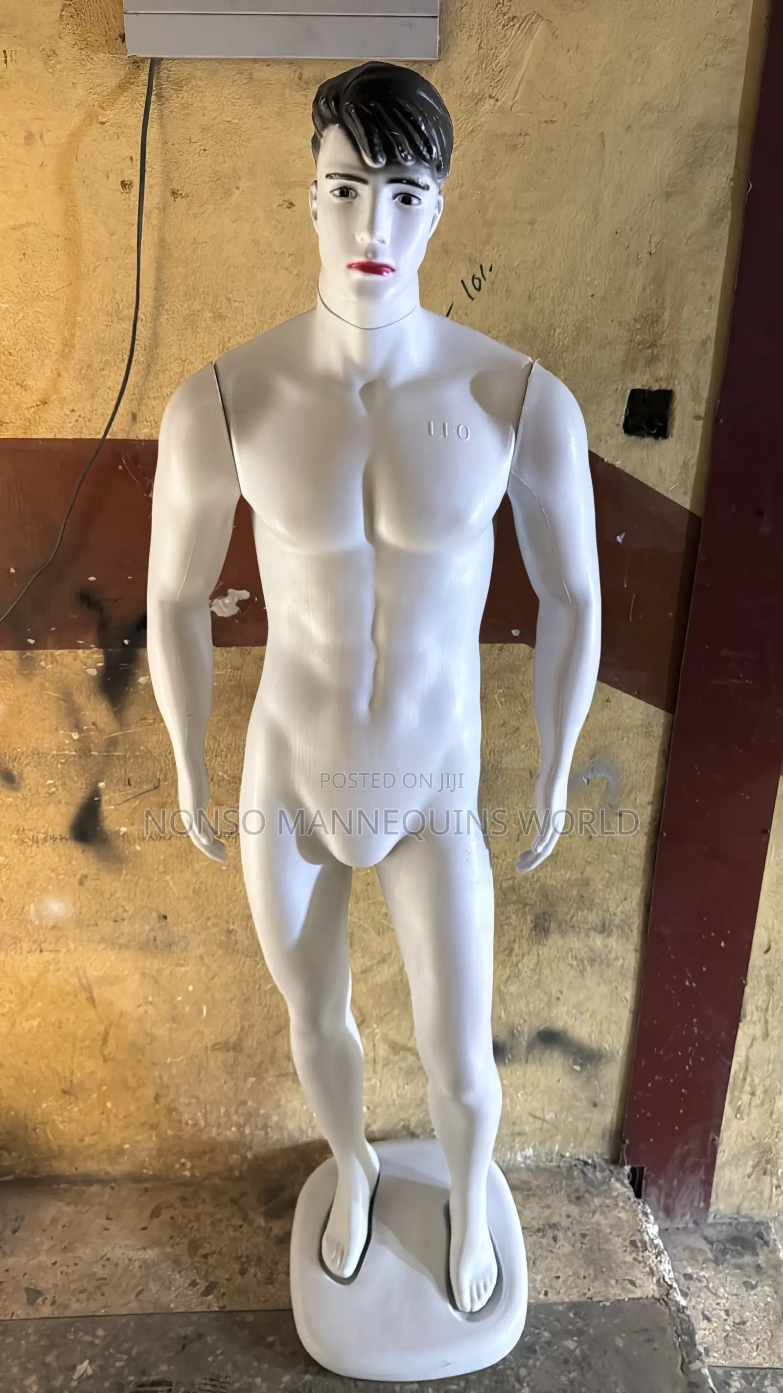 High Quality Male White Mannequin With Face