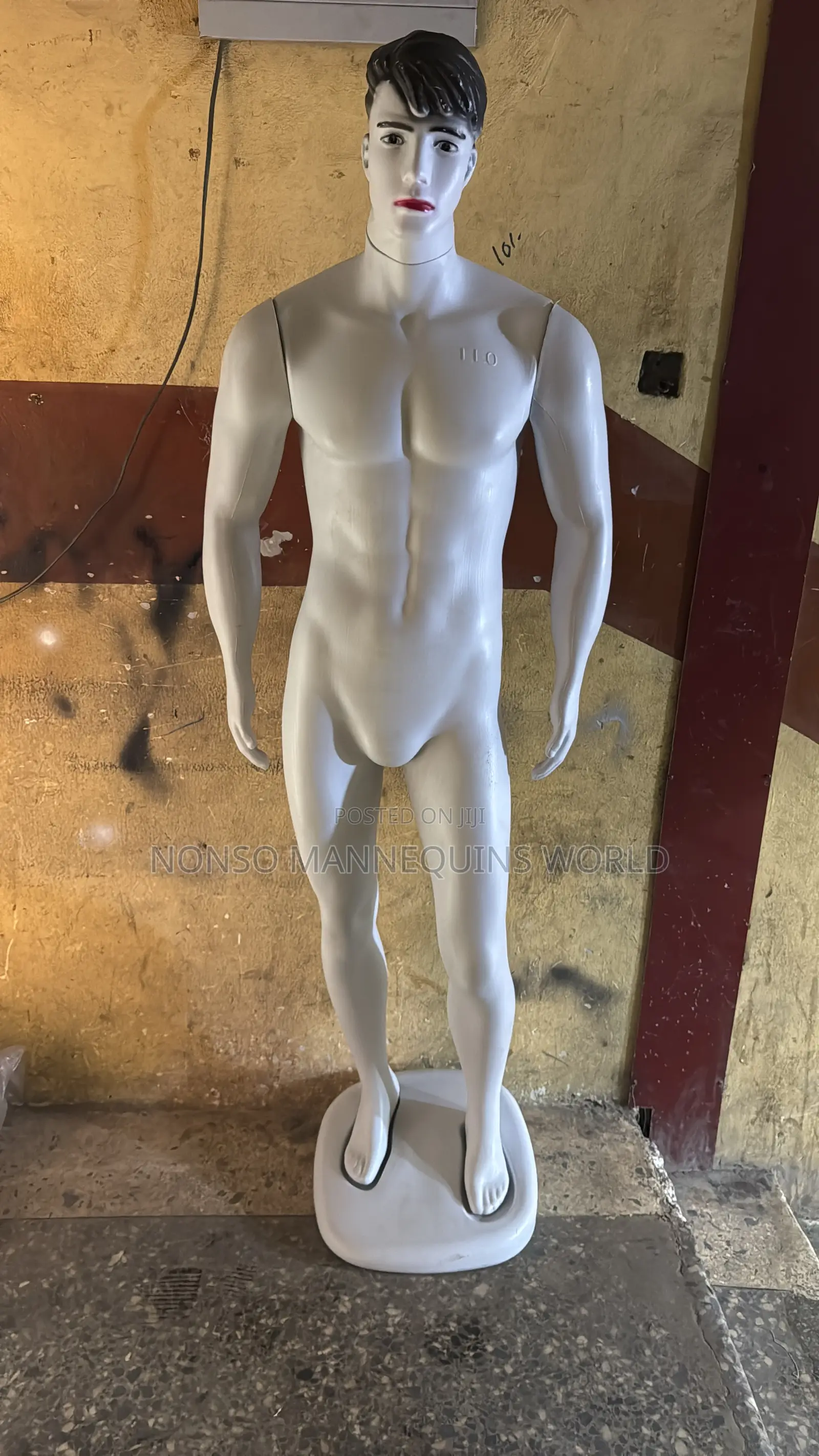 High Quality Male White Mannequin With Face
