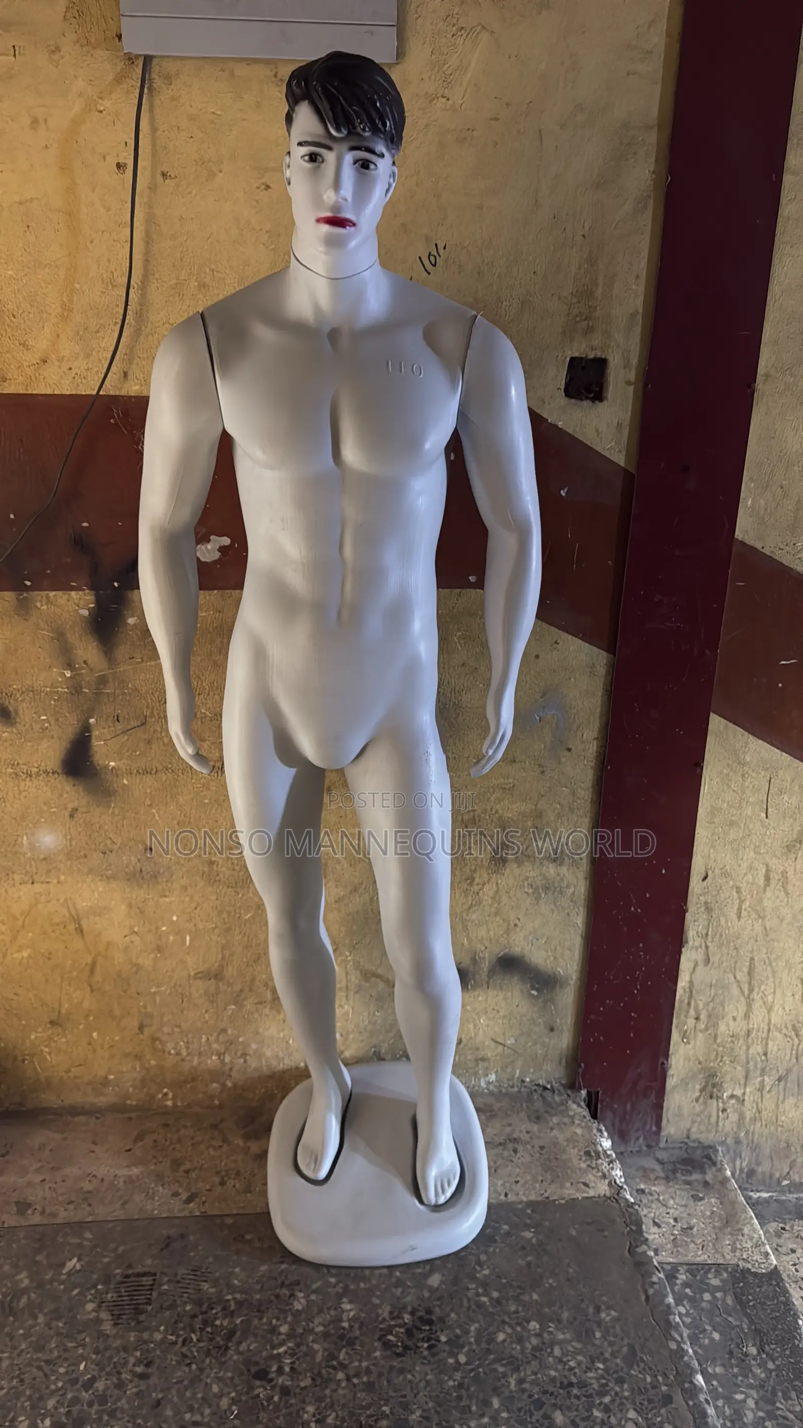 High Quality Male White Mannequin With Face