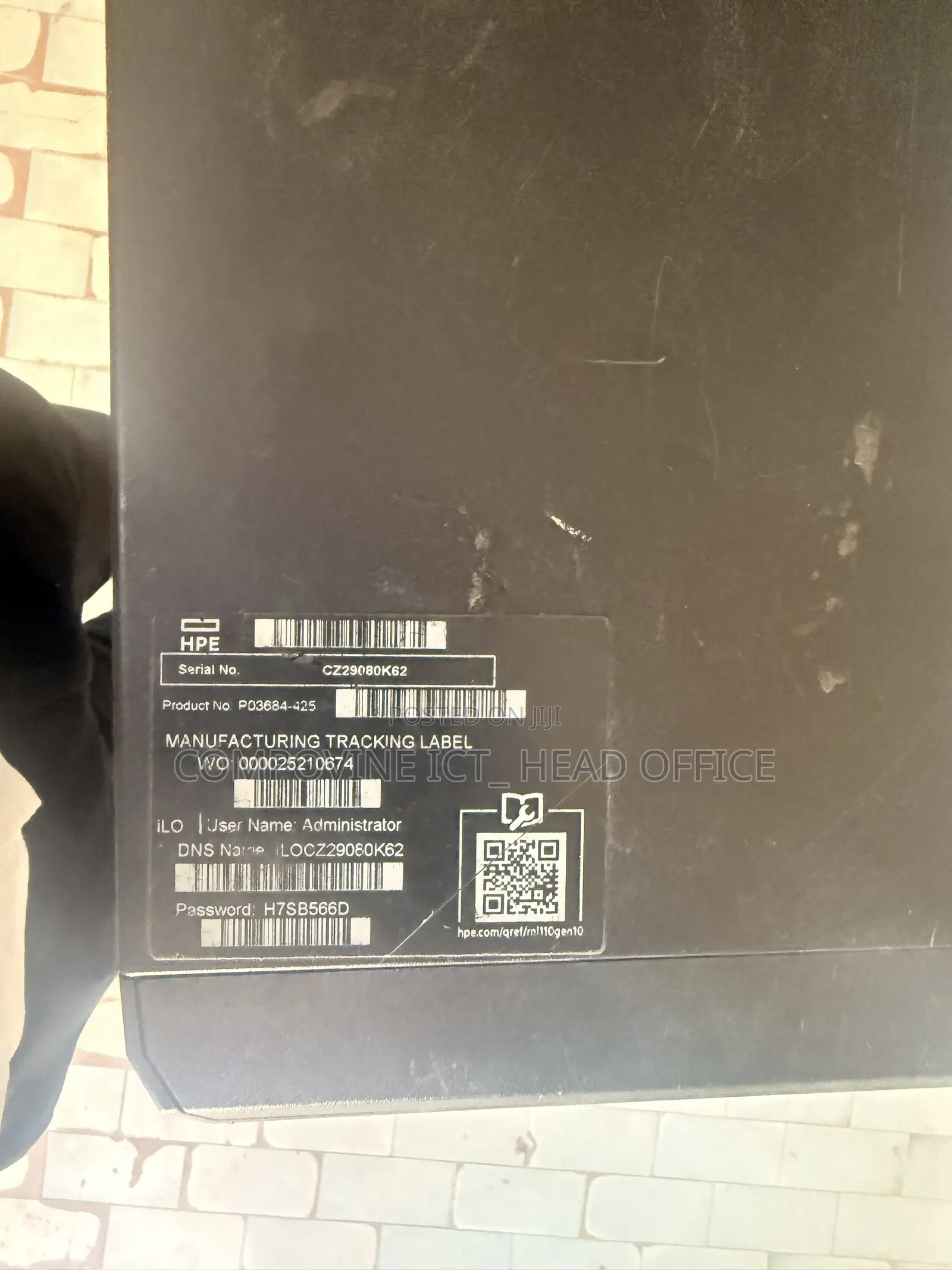 HPE ProLiant Compute DL110 Gen12 16GB Intel Xeon SSHD (Hybrid) 160GB