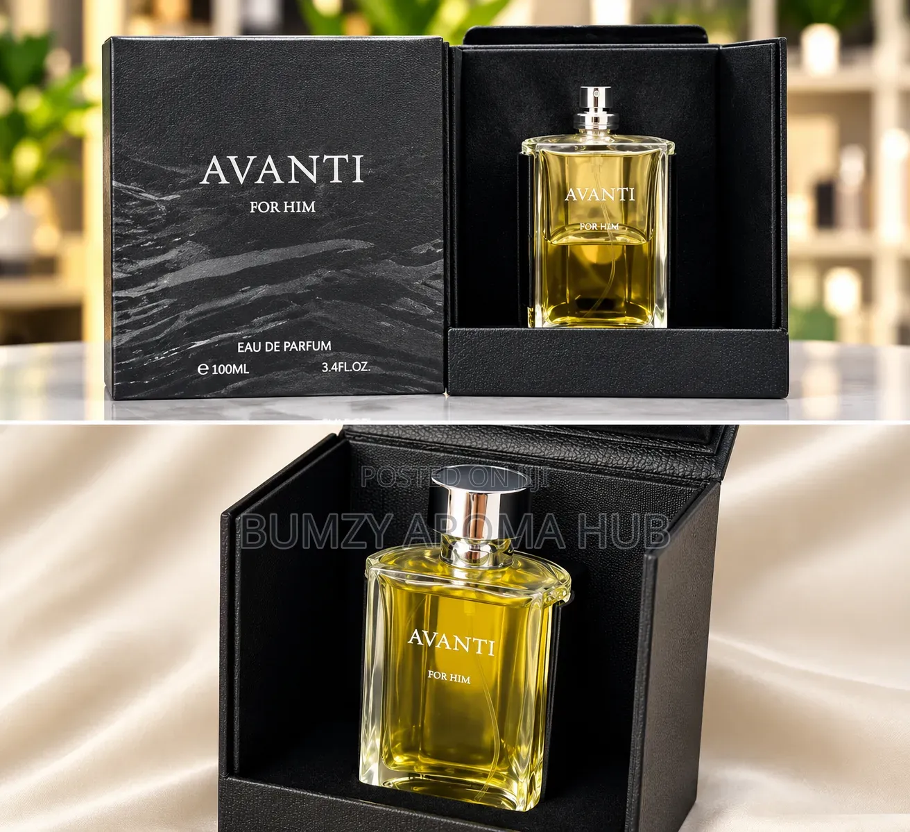 Avanti for Him Eau De Parfum 100ml – Men’s Spicy Woody Perfume