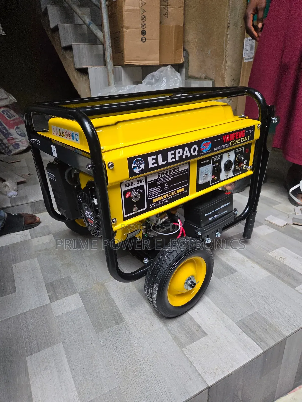 Elepaq Constant 4.5kVA Petrol Generator – Reliable Power