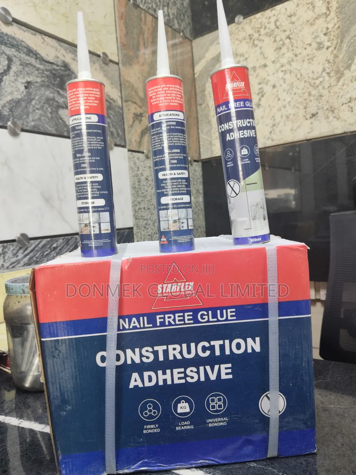Star Flex Nail Free Silicone Sealant