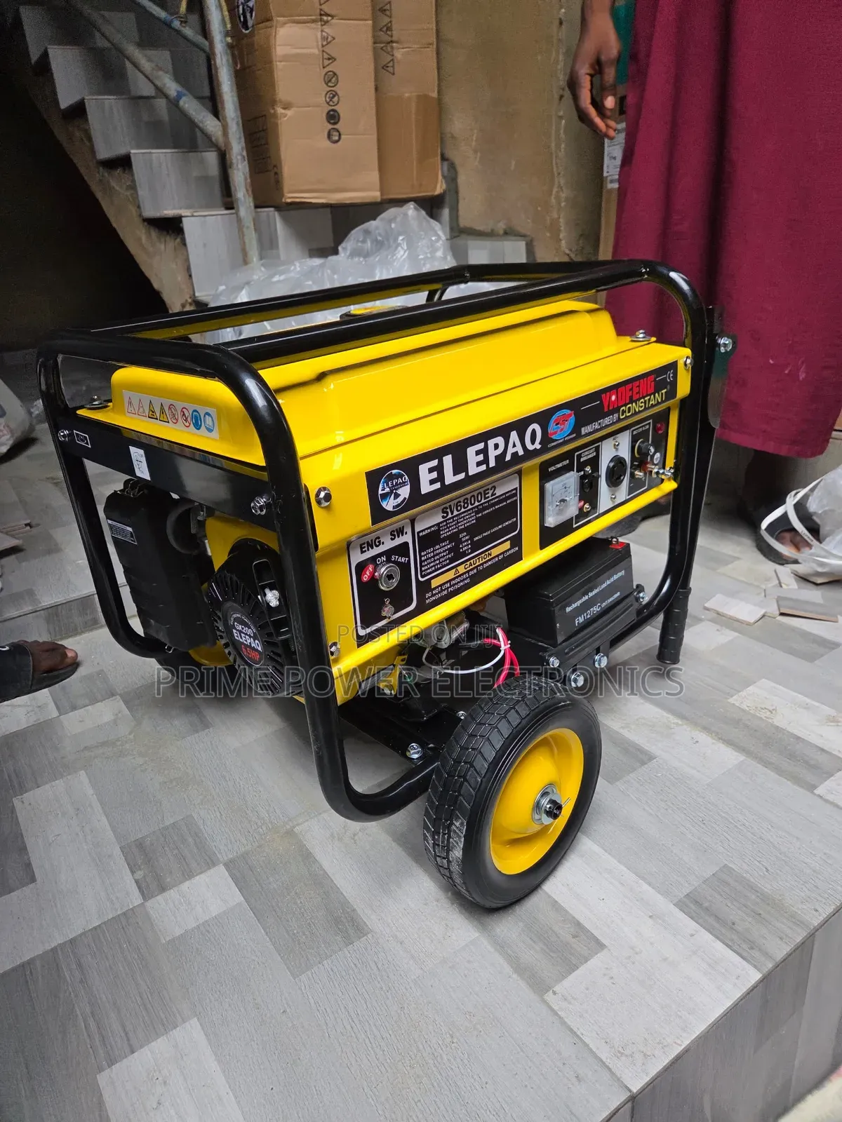 Elepaq 4.5kVA Constant Petrol Generator for Home Business