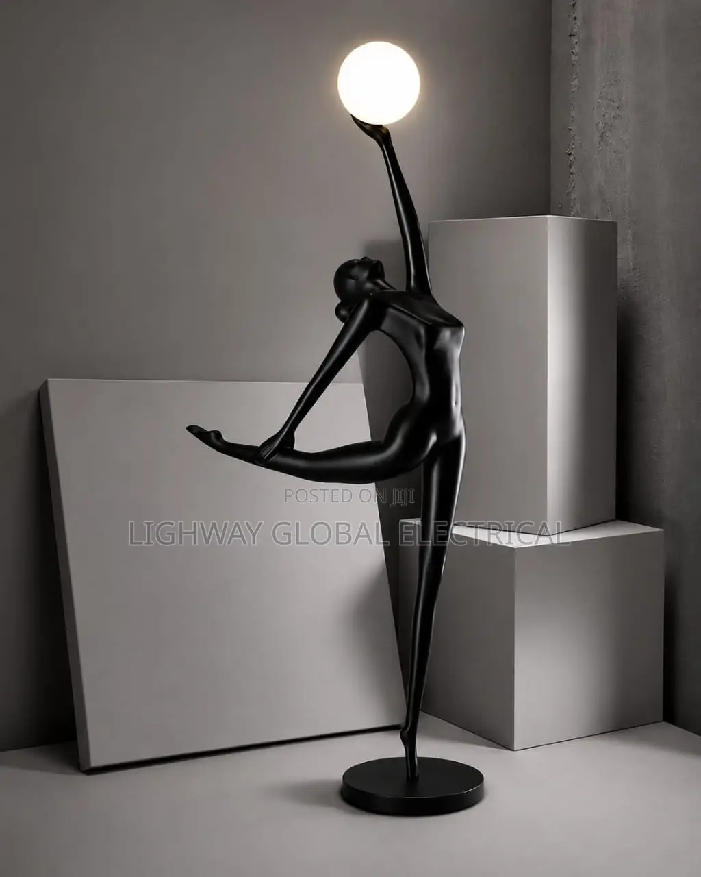 Hotel, Luxury Home Humonoid Sculpture Designer Statue Lamp