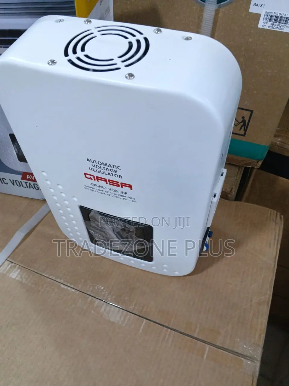 Keep Your 3HP AC Protected With QASA 5000W Stabilizer