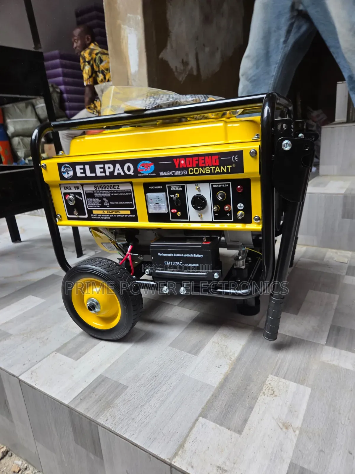 4.5kVA Elepaq Manual Petrol Generator – Durable Reliable