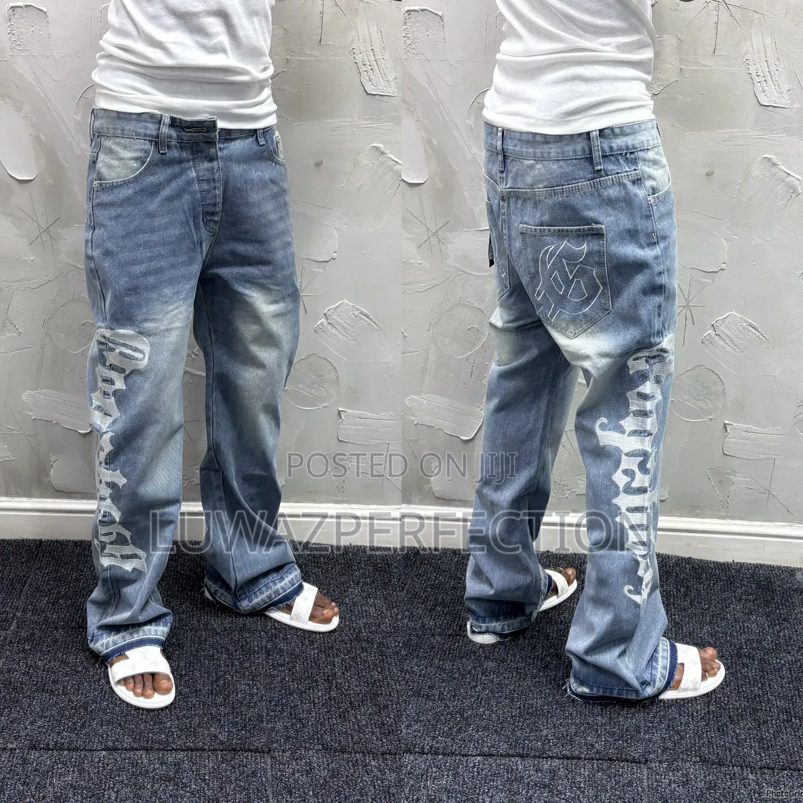_*Premium Quality Luxury Denim Baggy Jeans (32-38)