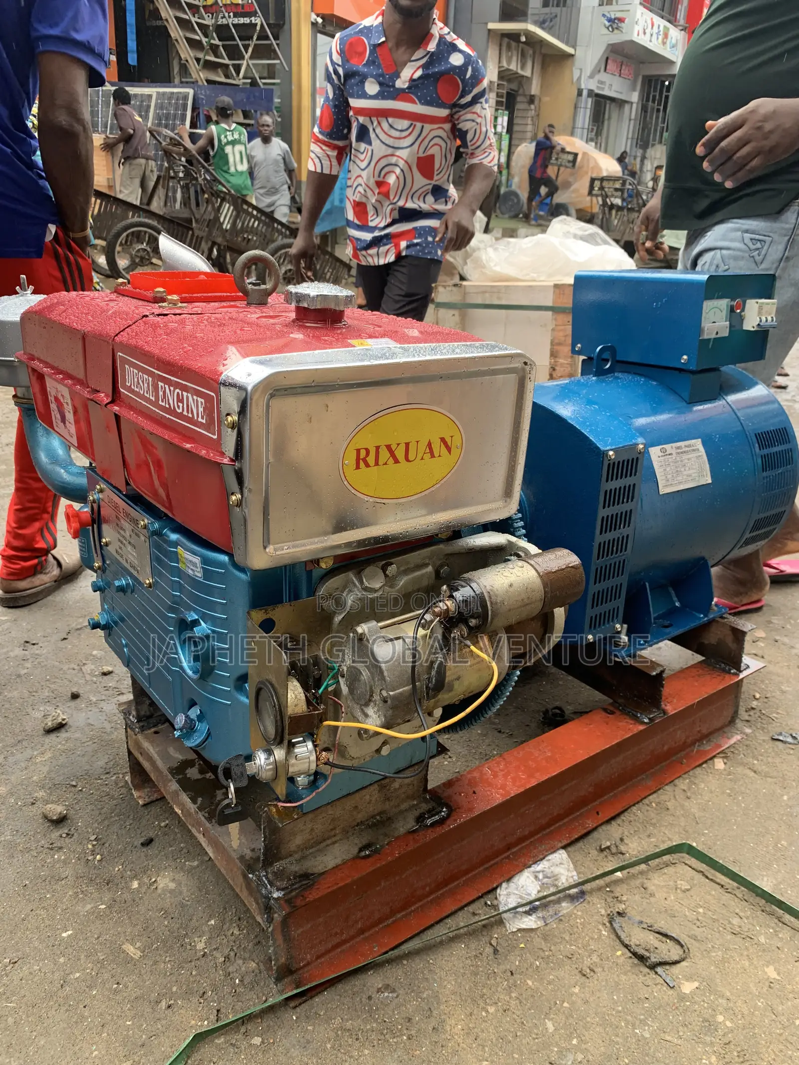 30KVA Raxxuian Diesel Generator – Durable Heavy Duty Generator