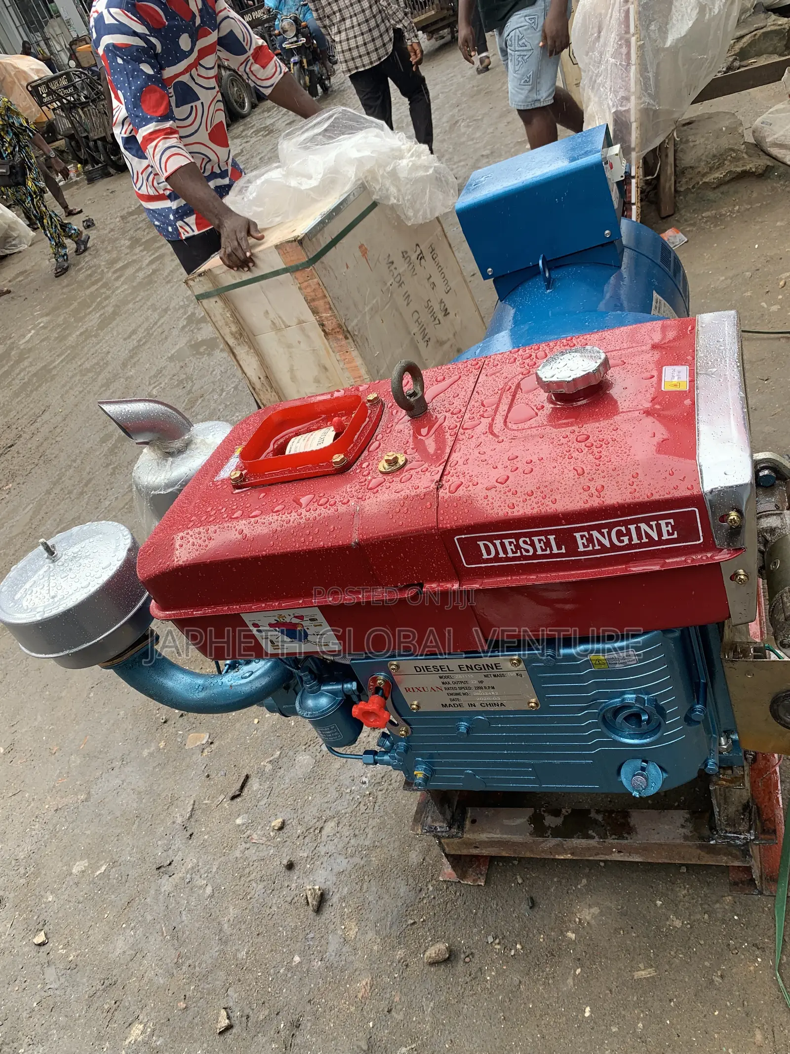 30KVA Raxxuian Diesel Generator – Durable Heavy Duty Generator