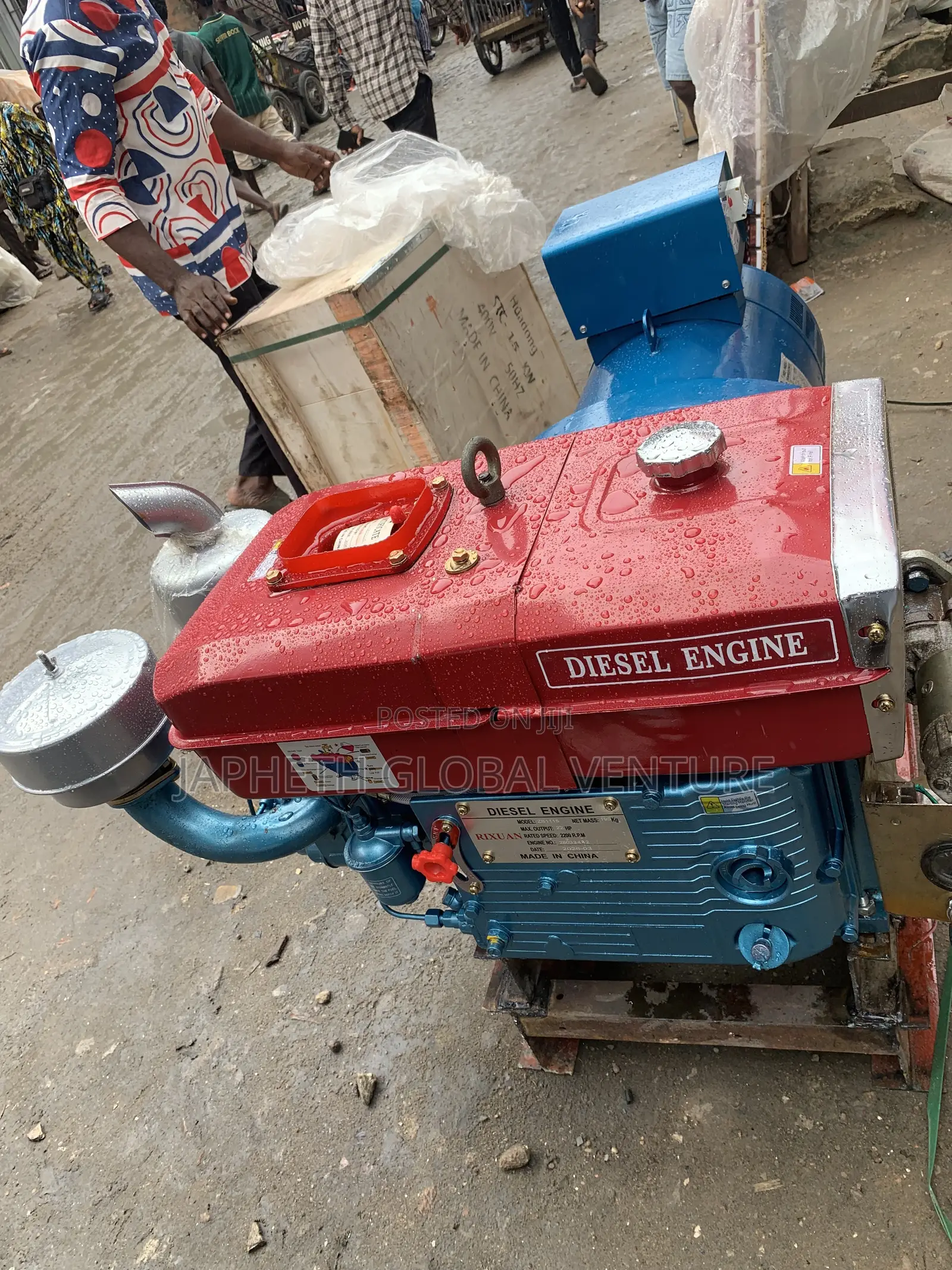 30KVA Raxxuian Diesel Generator – Durable Heavy Duty Generator
