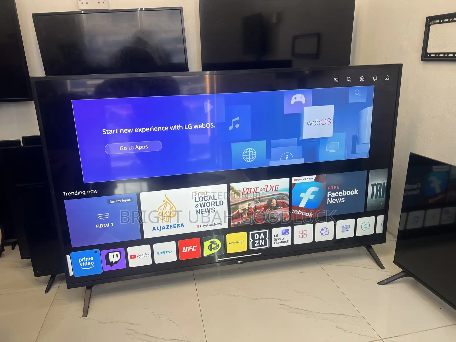 LG 65 Inches Inches Full Smart TV 2024 Model With Free Netflix Acct
