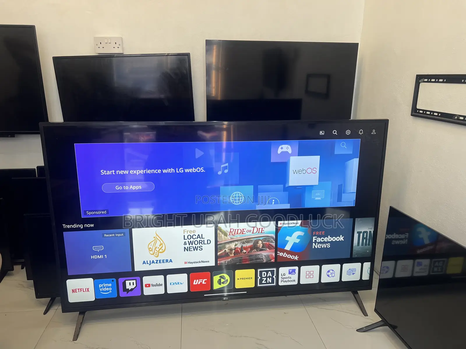 LG 65 Inches Inches Full Smart TV 2024 Model With Free Netflix Acct