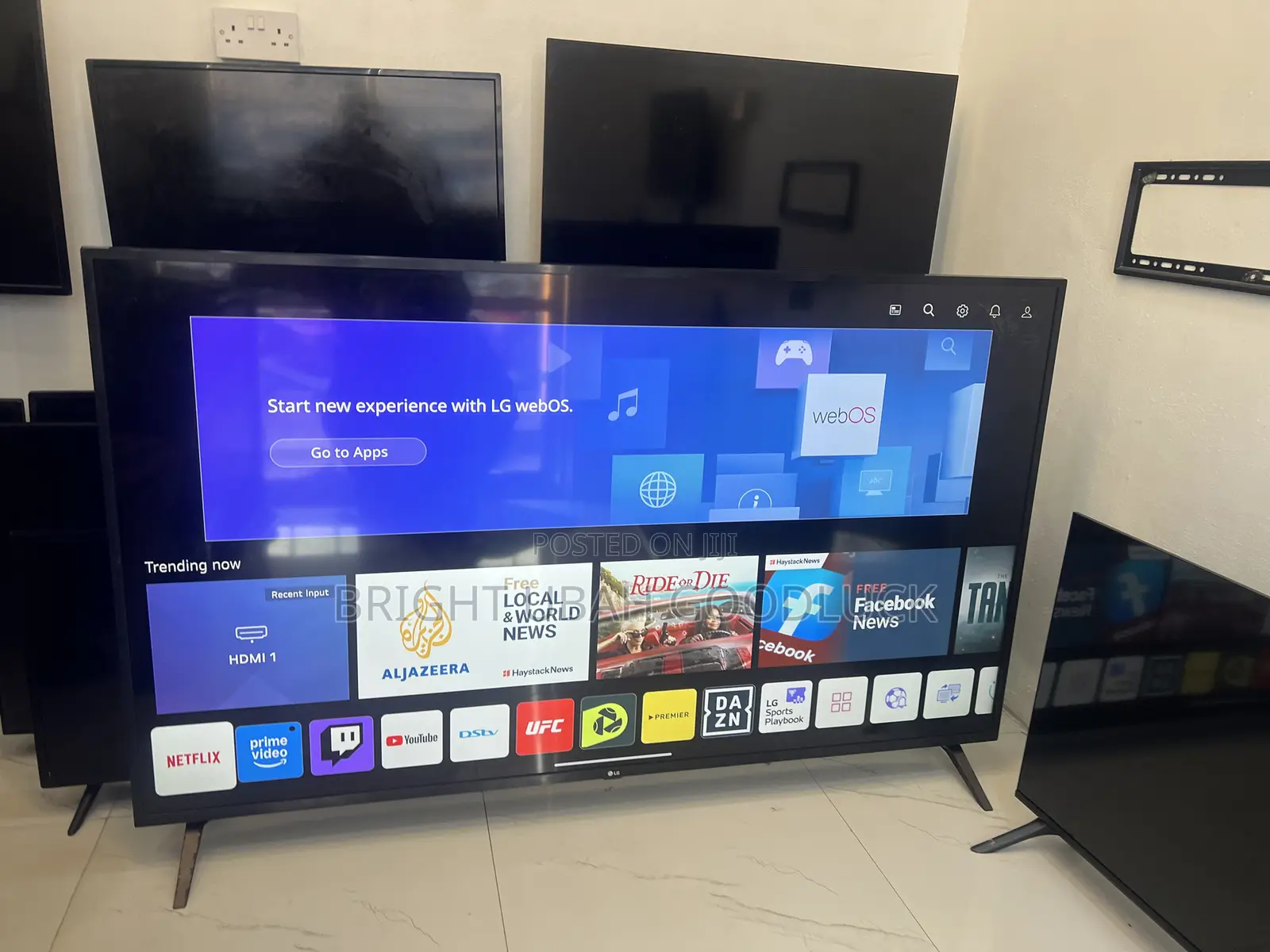 LG 65 Inches Inches Full Smart TV 2024 Model With Free Netflix Acct