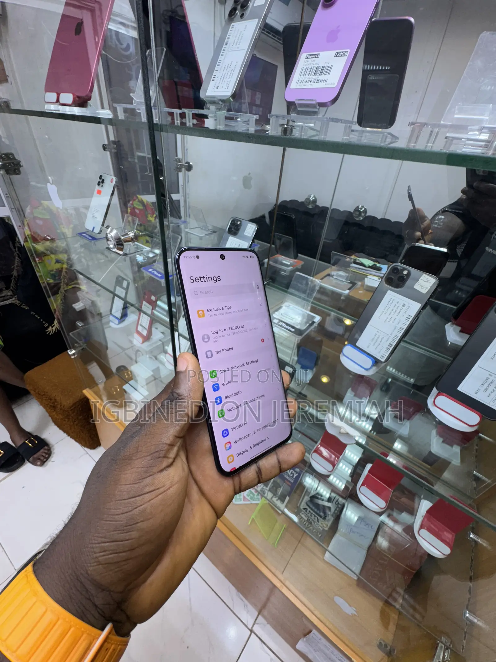 Tecno Spark Slim 256 GB Gray
