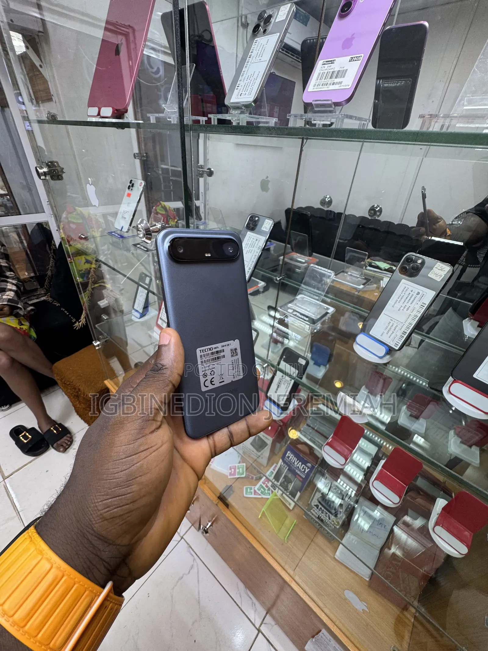 Tecno Spark Slim 256 GB Gray