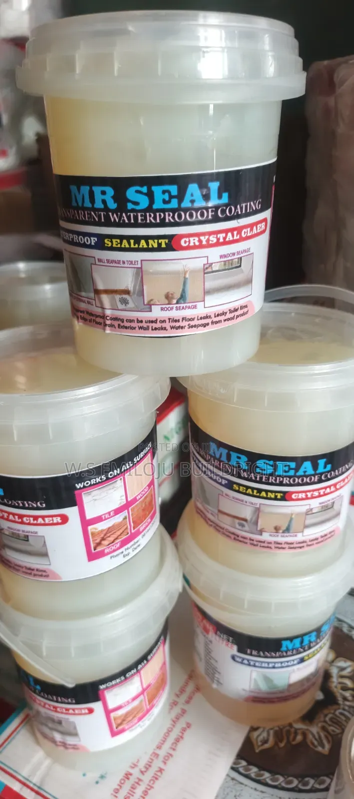 Mr Seal Transparent Waterproof Sealant