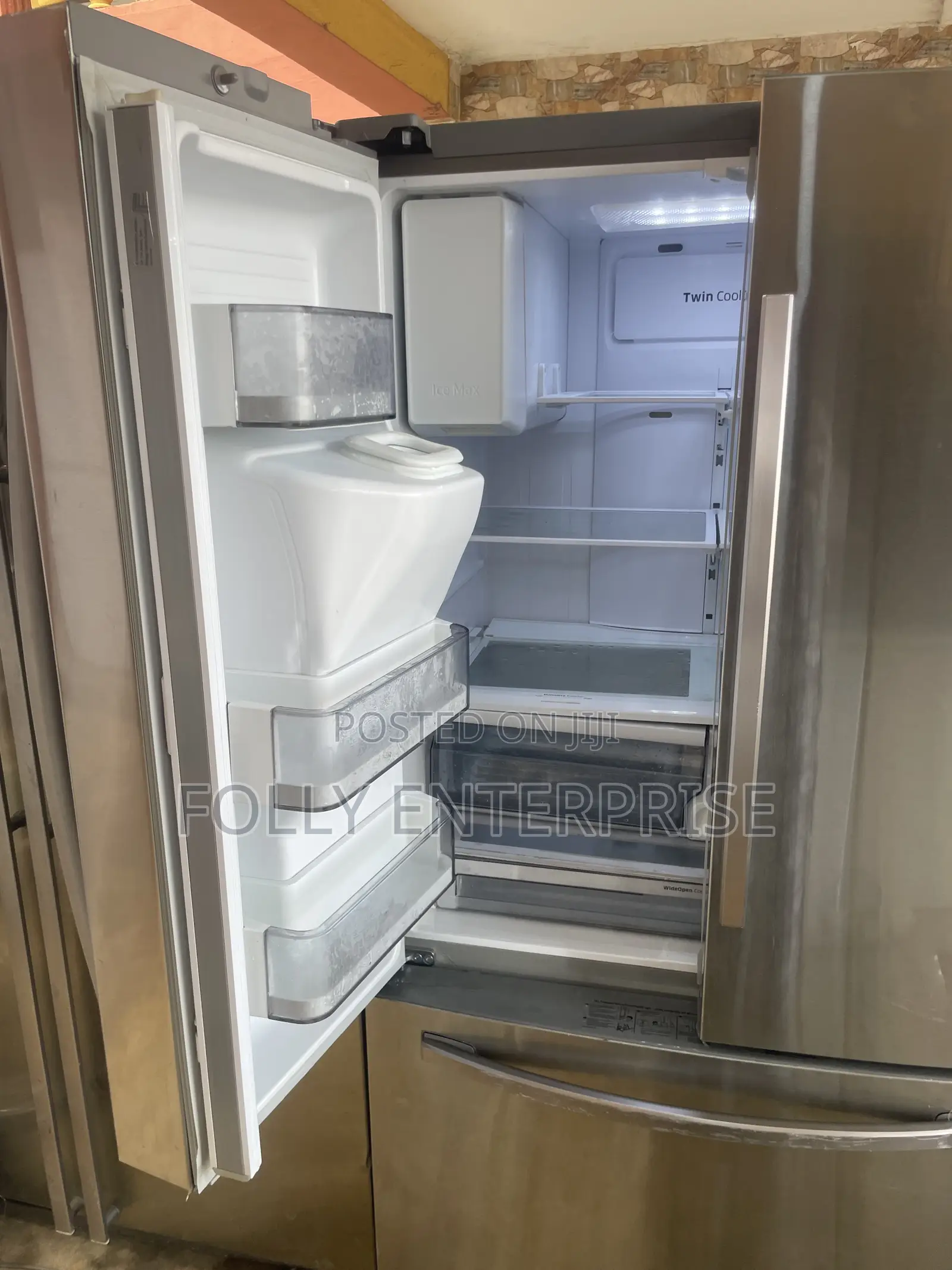 New Model Samsung Inverter French Door Refrigerator With Finger Prints