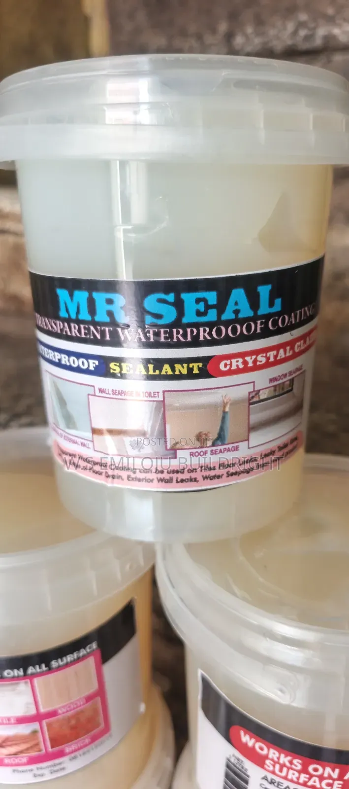 Mr Seal Transparent Waterproof Sealant