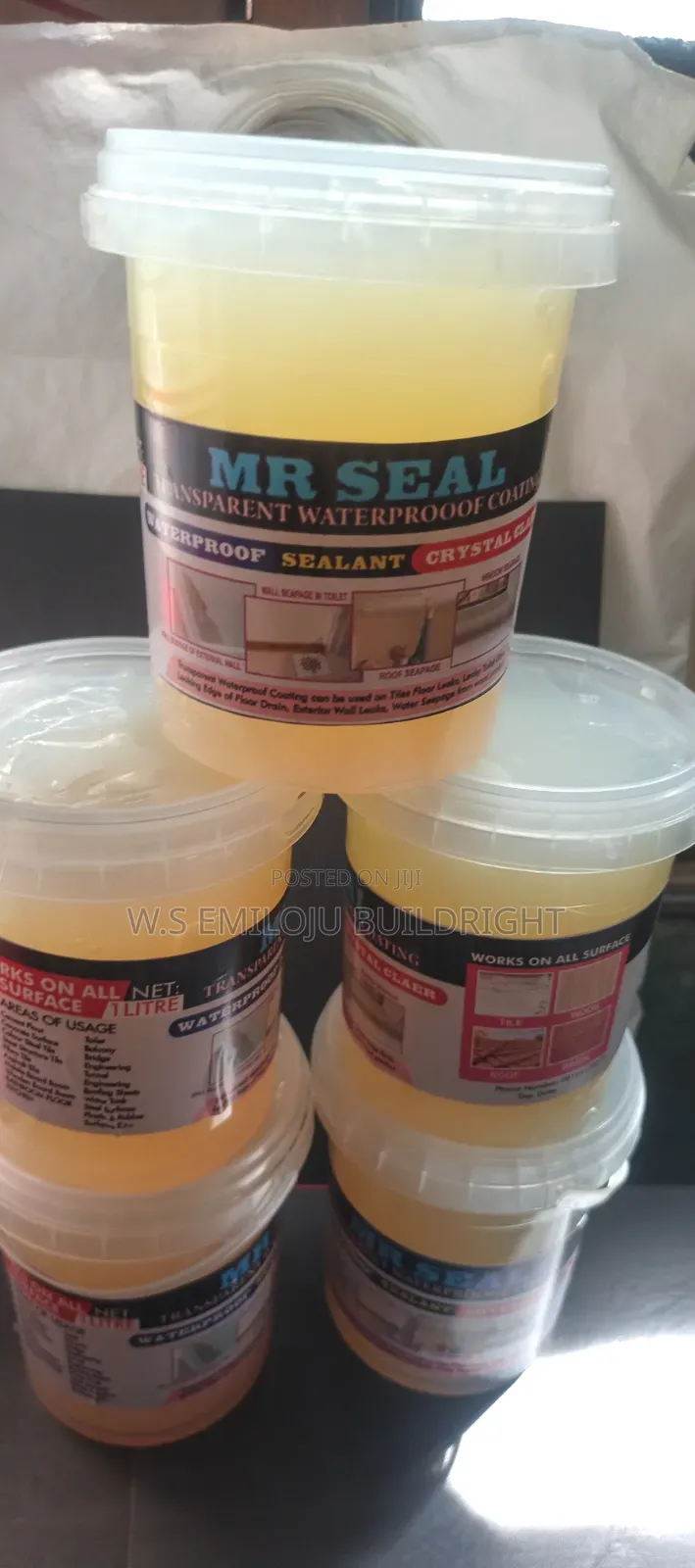 Mr Seal Transparent Waterproof Sealant