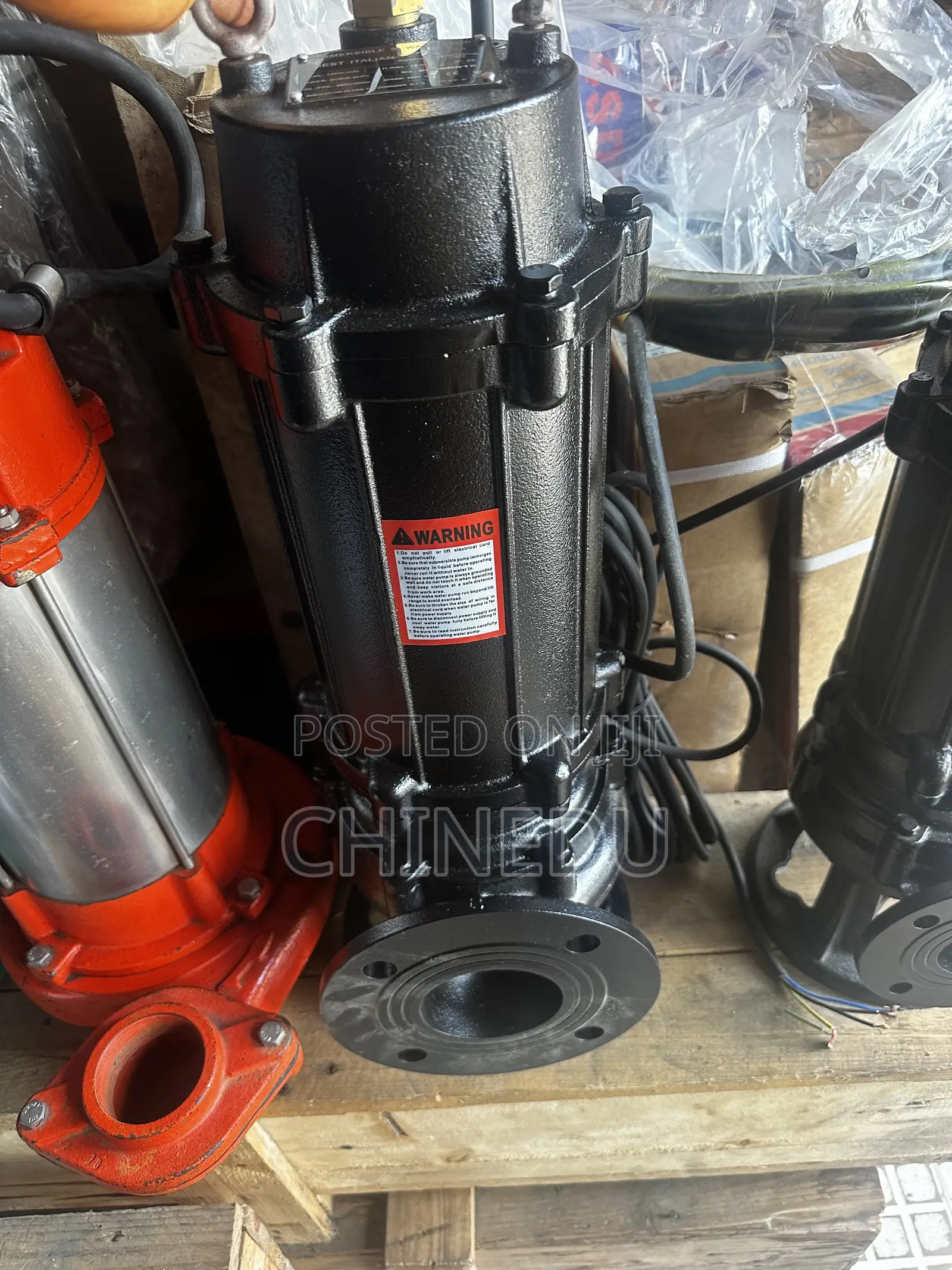 Submersible Sewage Pump 5.5hp 3”