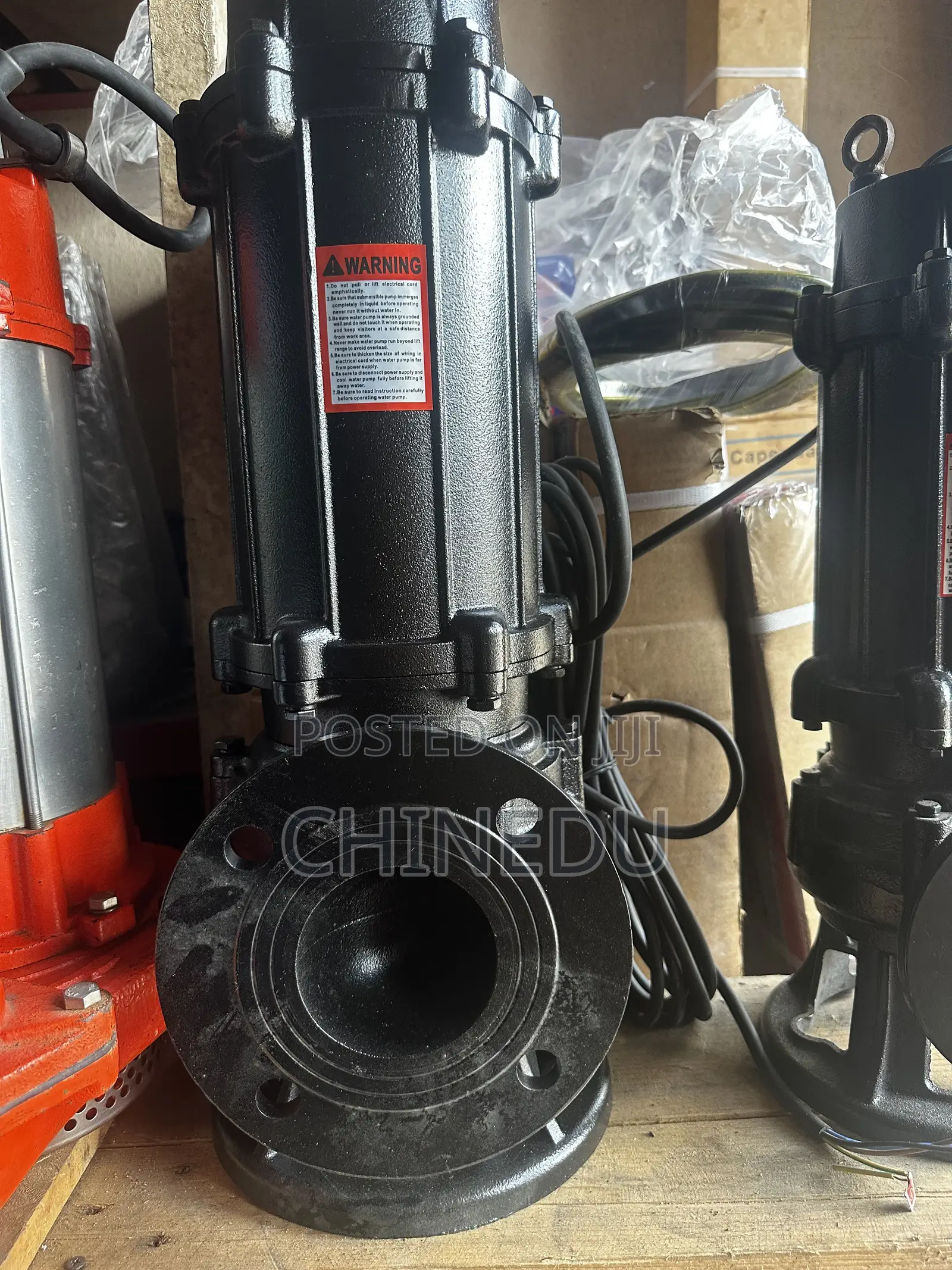 Submersible Sewage Pump 5.5hp 3”