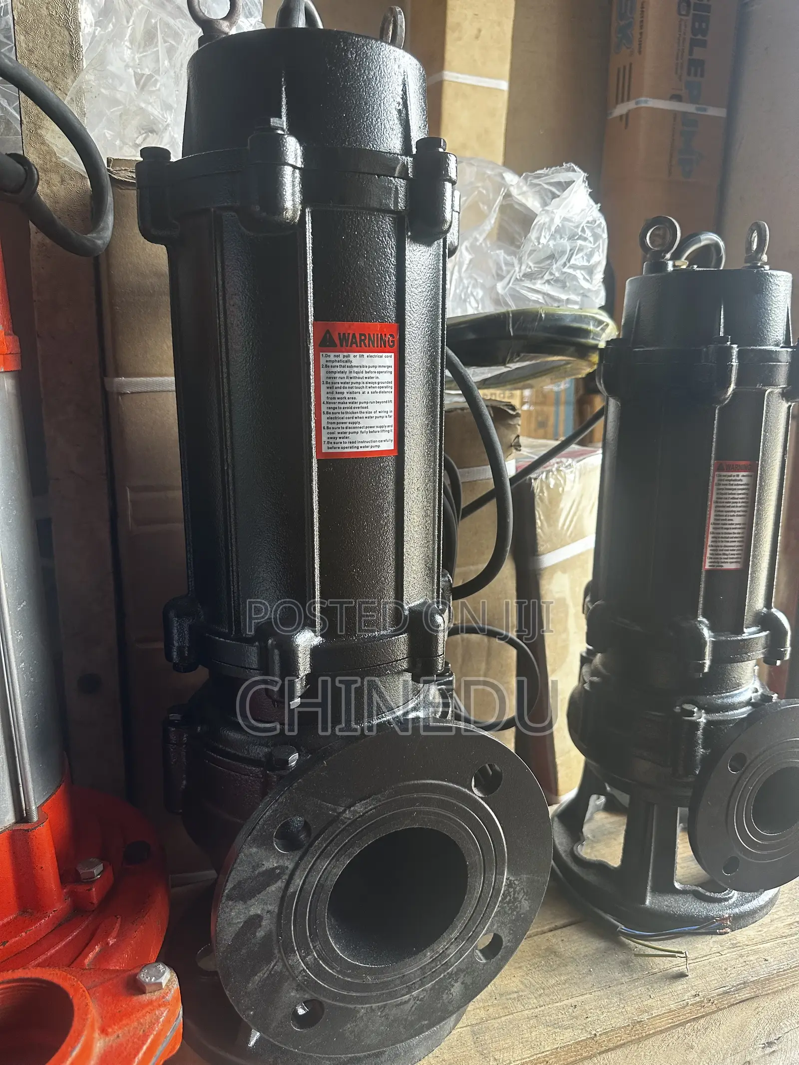 Submersible Sewage Pump 5.5hp 3”