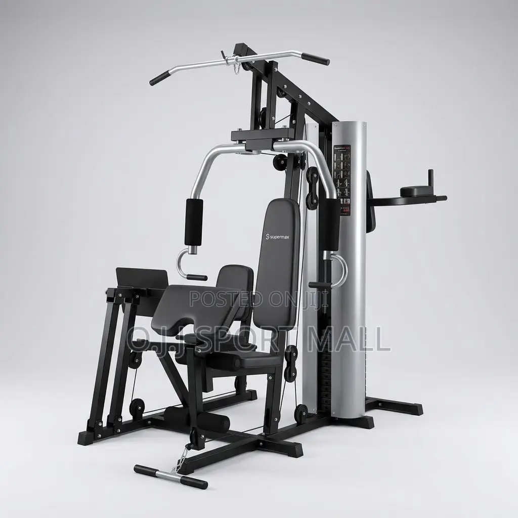 3 Station Gym Machine With Leg Press Multi Station