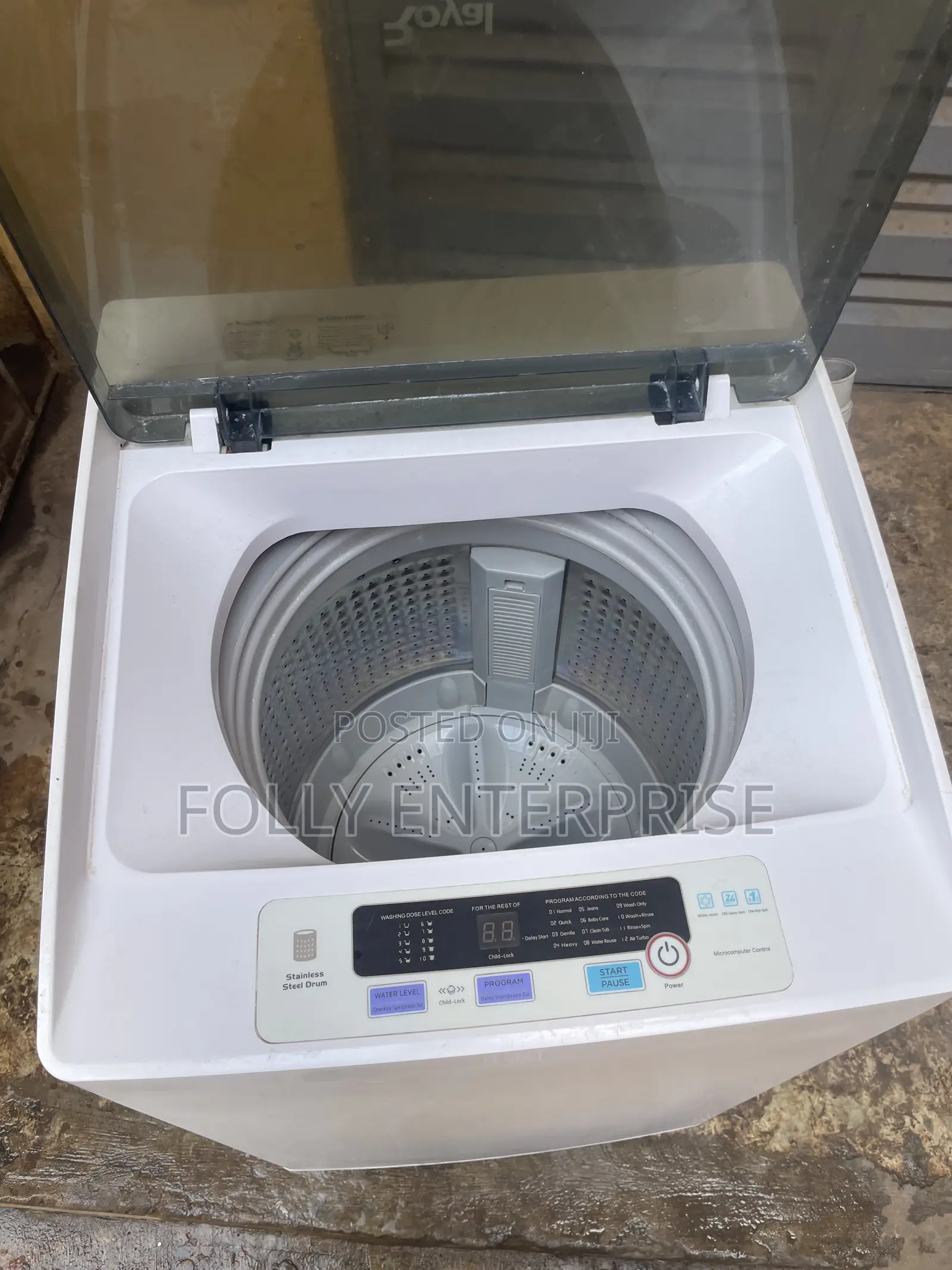 6kg Fully Automatic Washing, Spinning and Drying Machine
