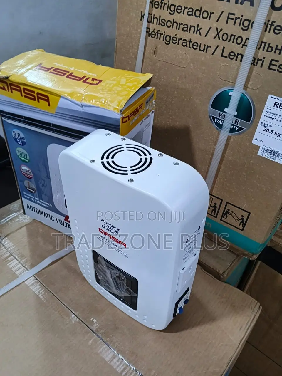 Dependable QASA 5000w Stabilizer for Your Air Conditioner