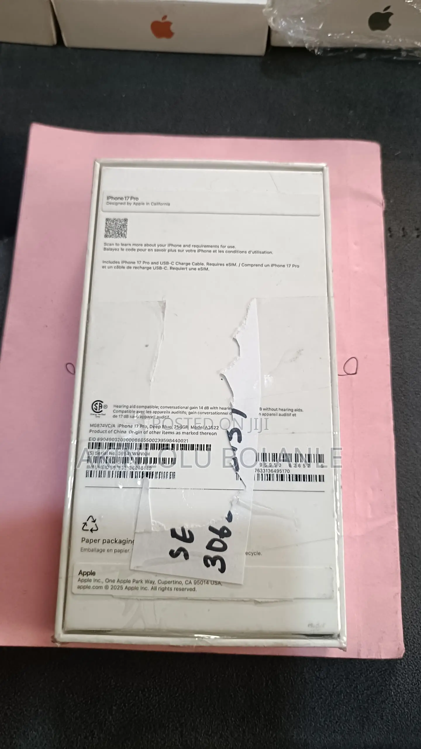 Apple iPhone 17 Pro 256 GB Blue