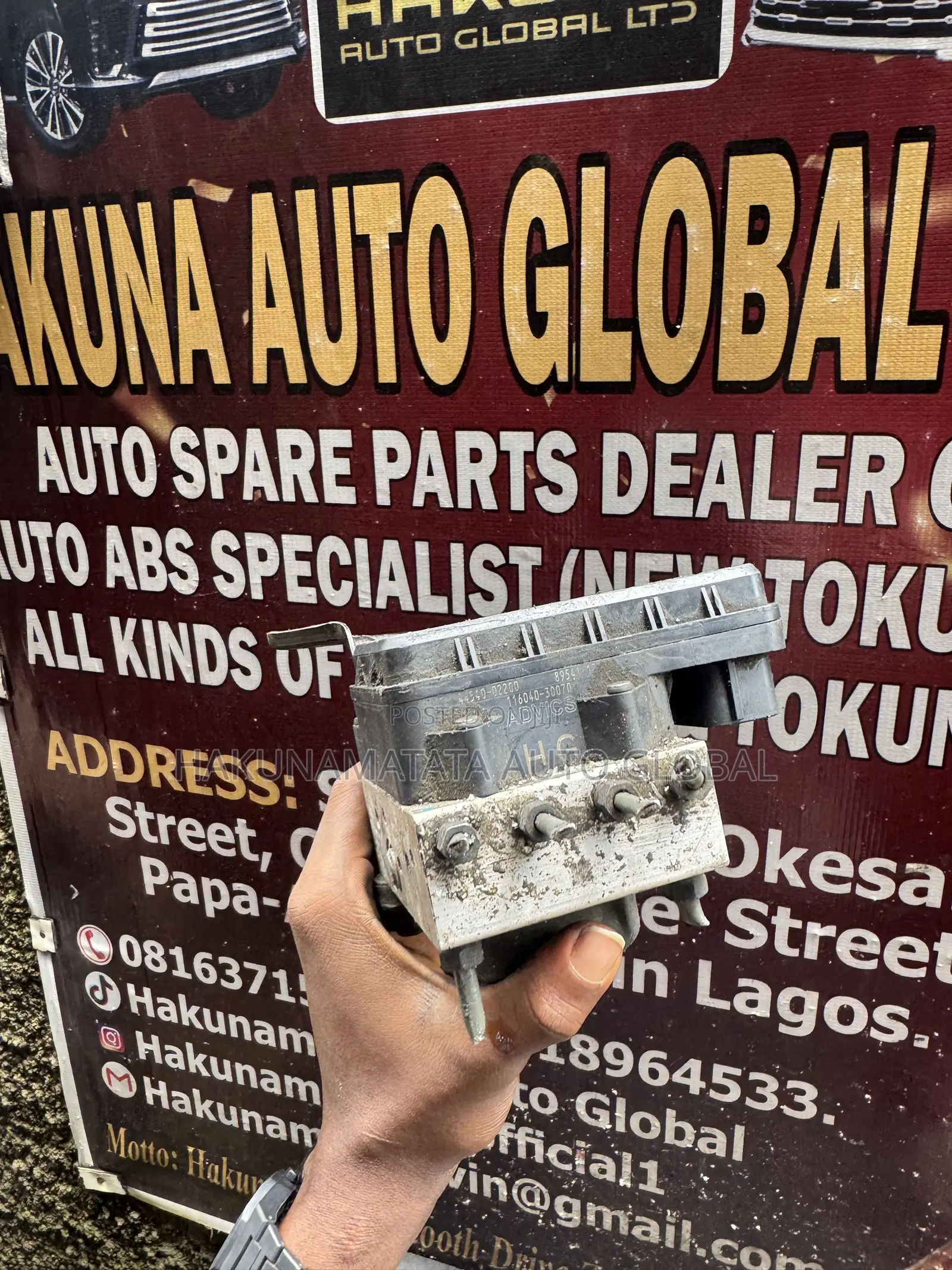 Toyota Corolla 2014 ABS Pump Module – New Tokunbo